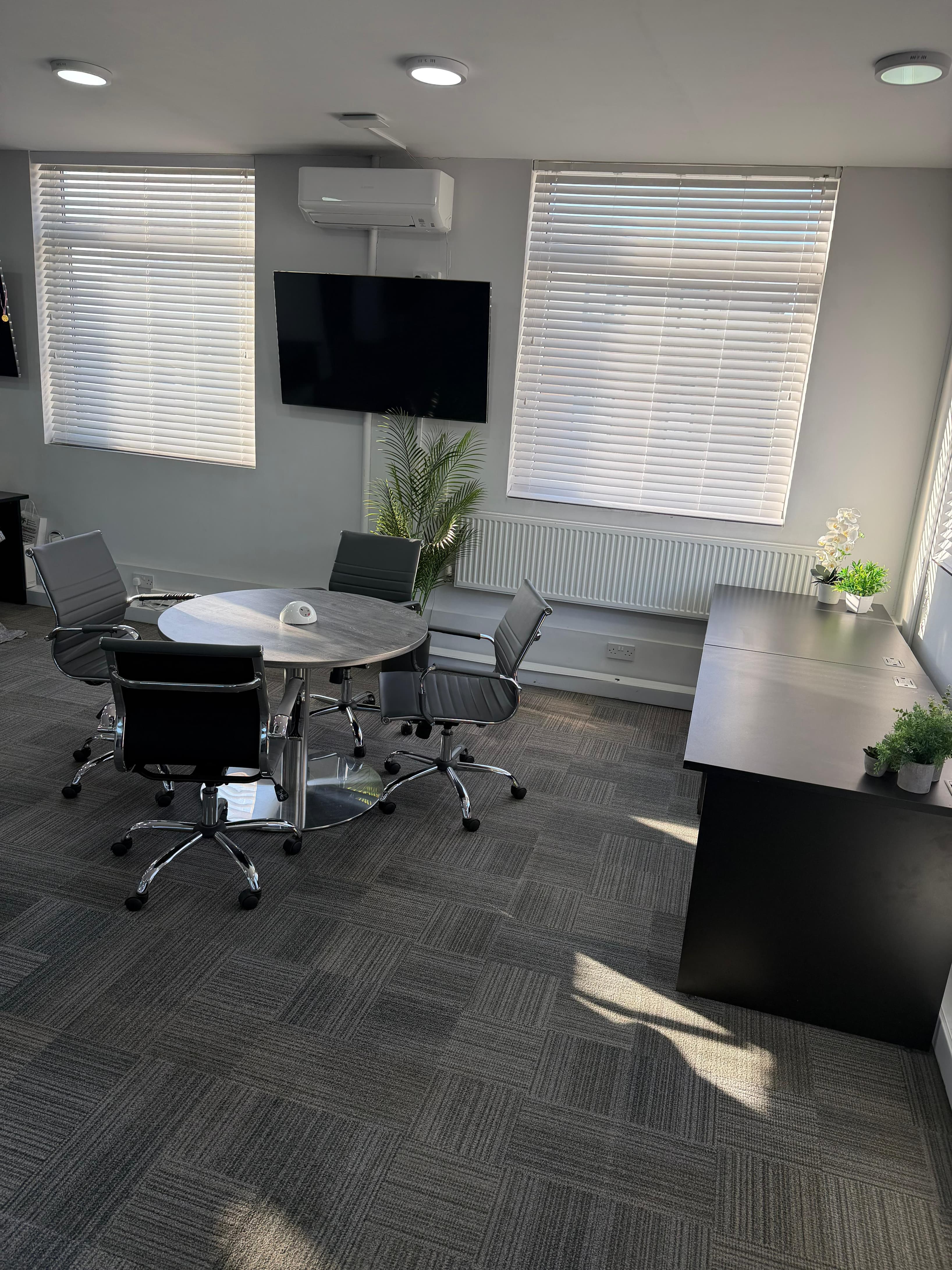 Small private office