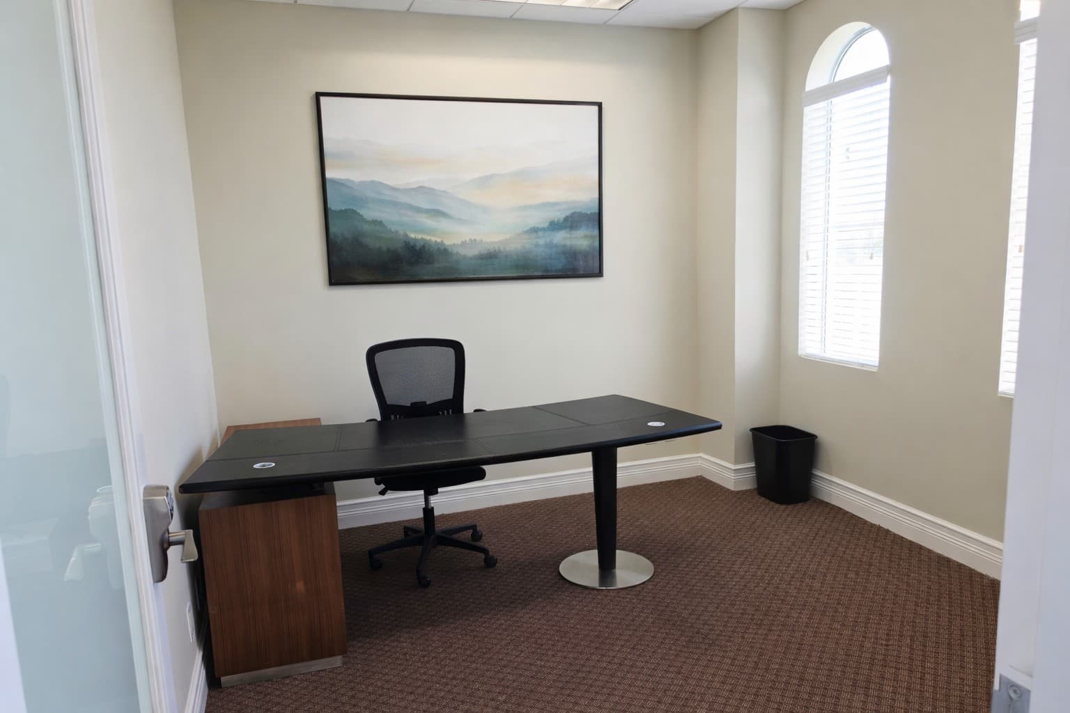 large windowed office $1,150