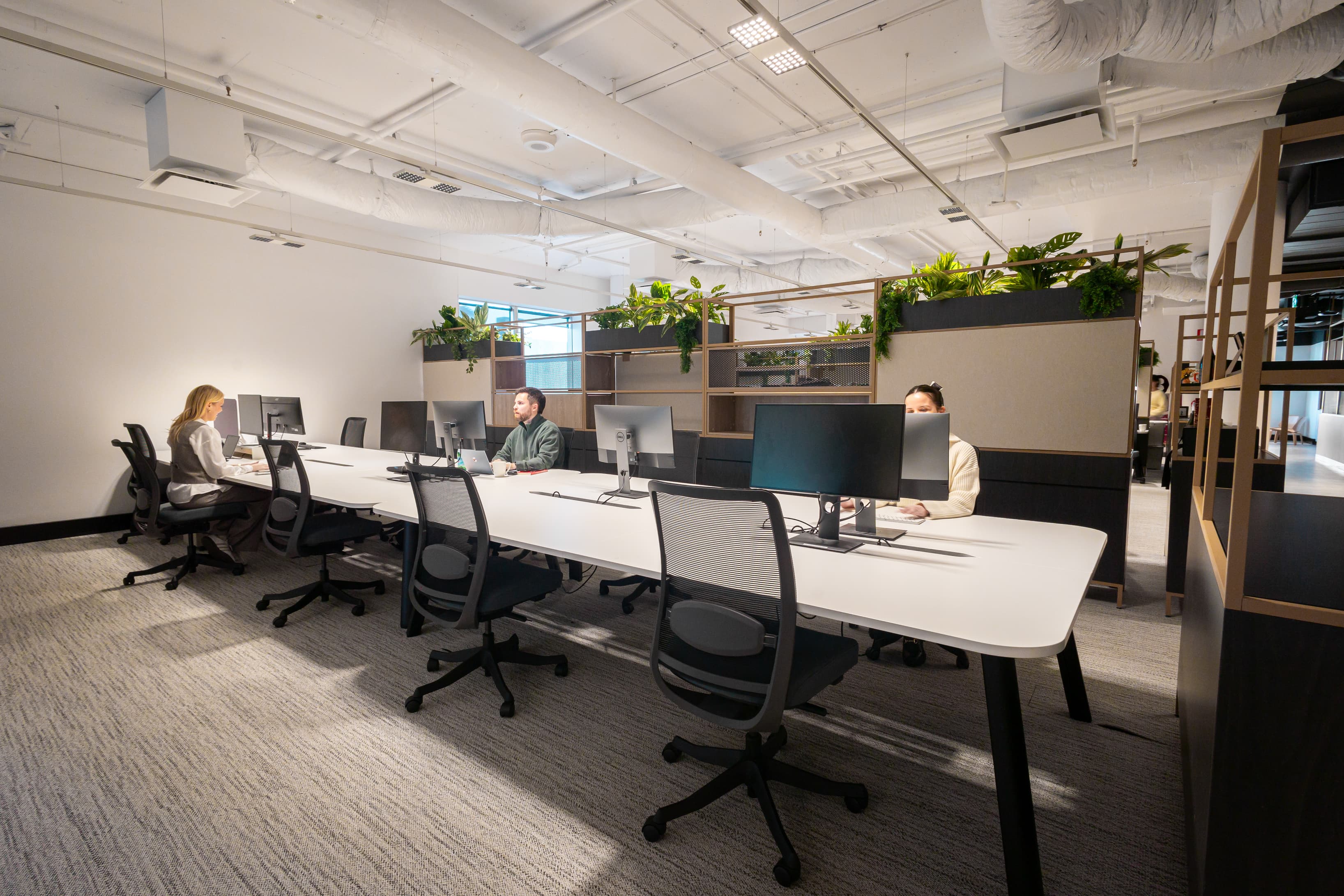 Hot Desking Area Hot Desking Area