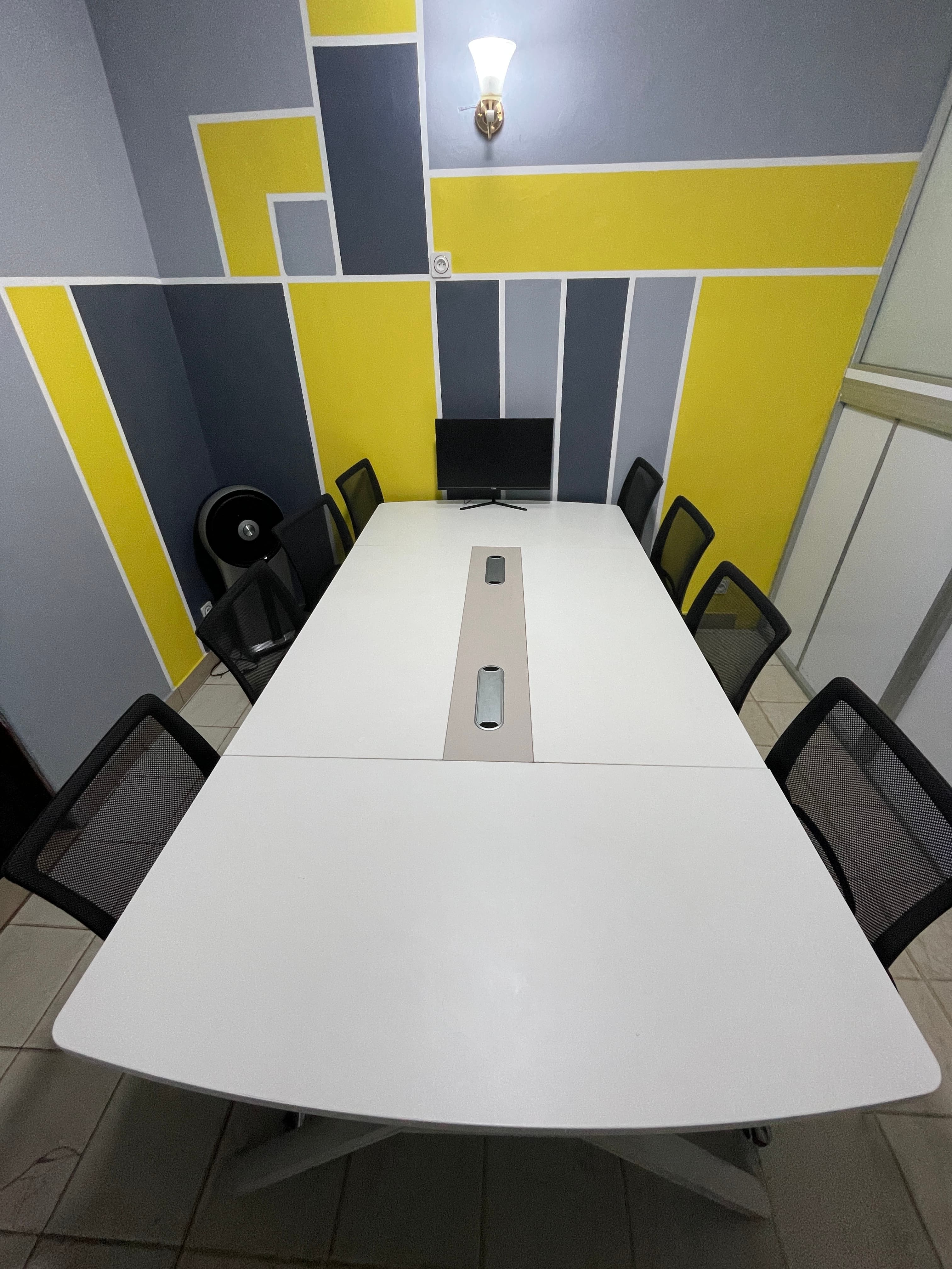 Portrait shot of the conference room