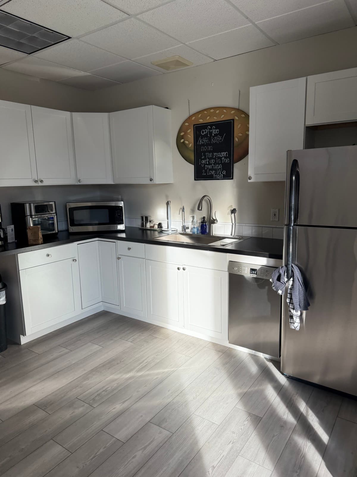 Kitchen with Coffee and RO Water Kitchen with Coffee and RO Water