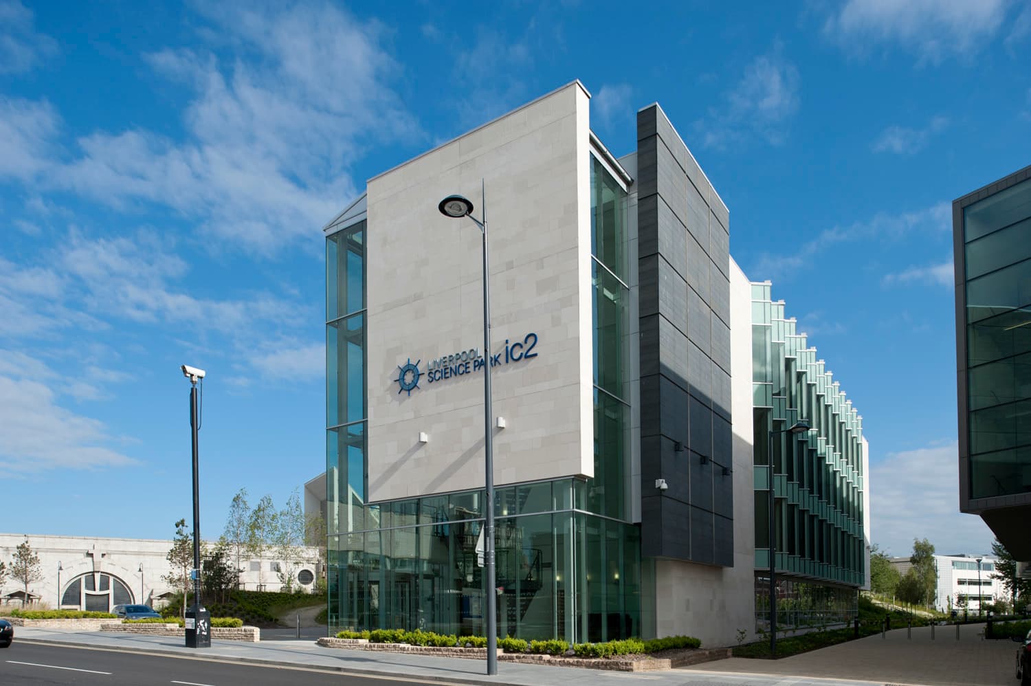 Entrance to office