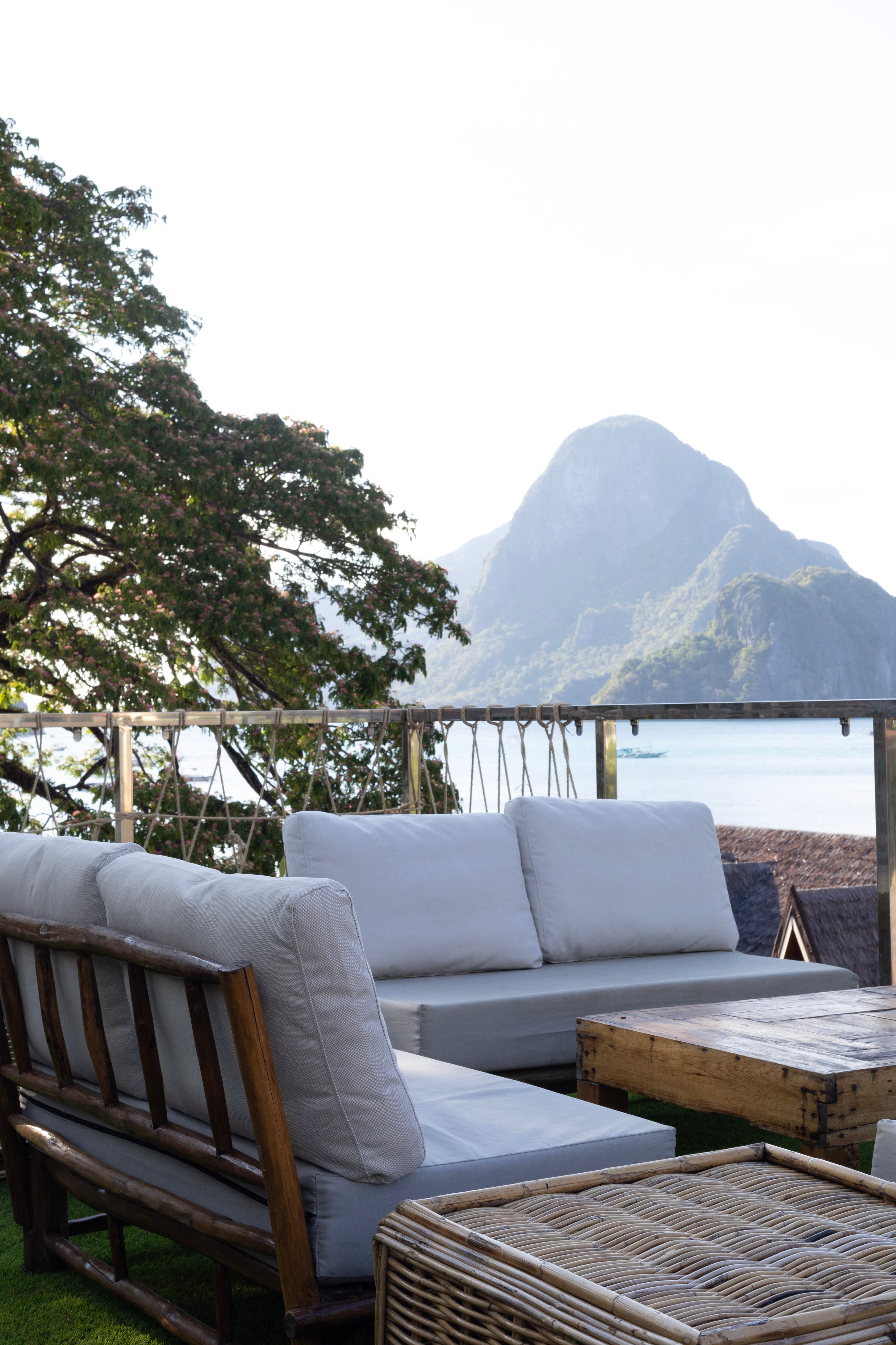 Comfortable seats and amazing views.