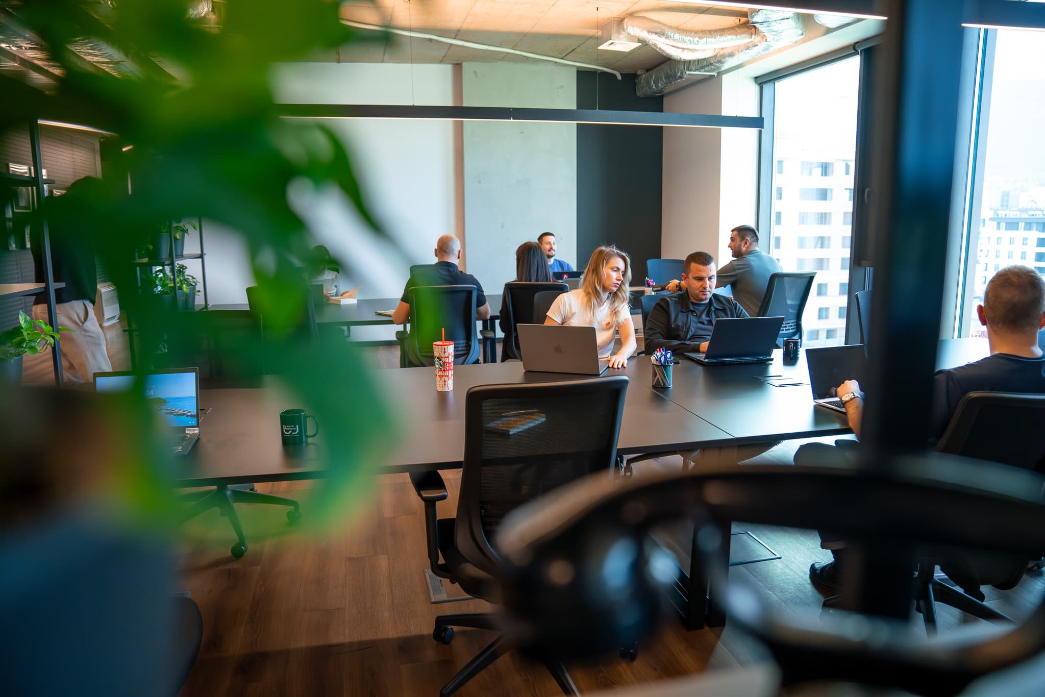 Dedicated Desks Area