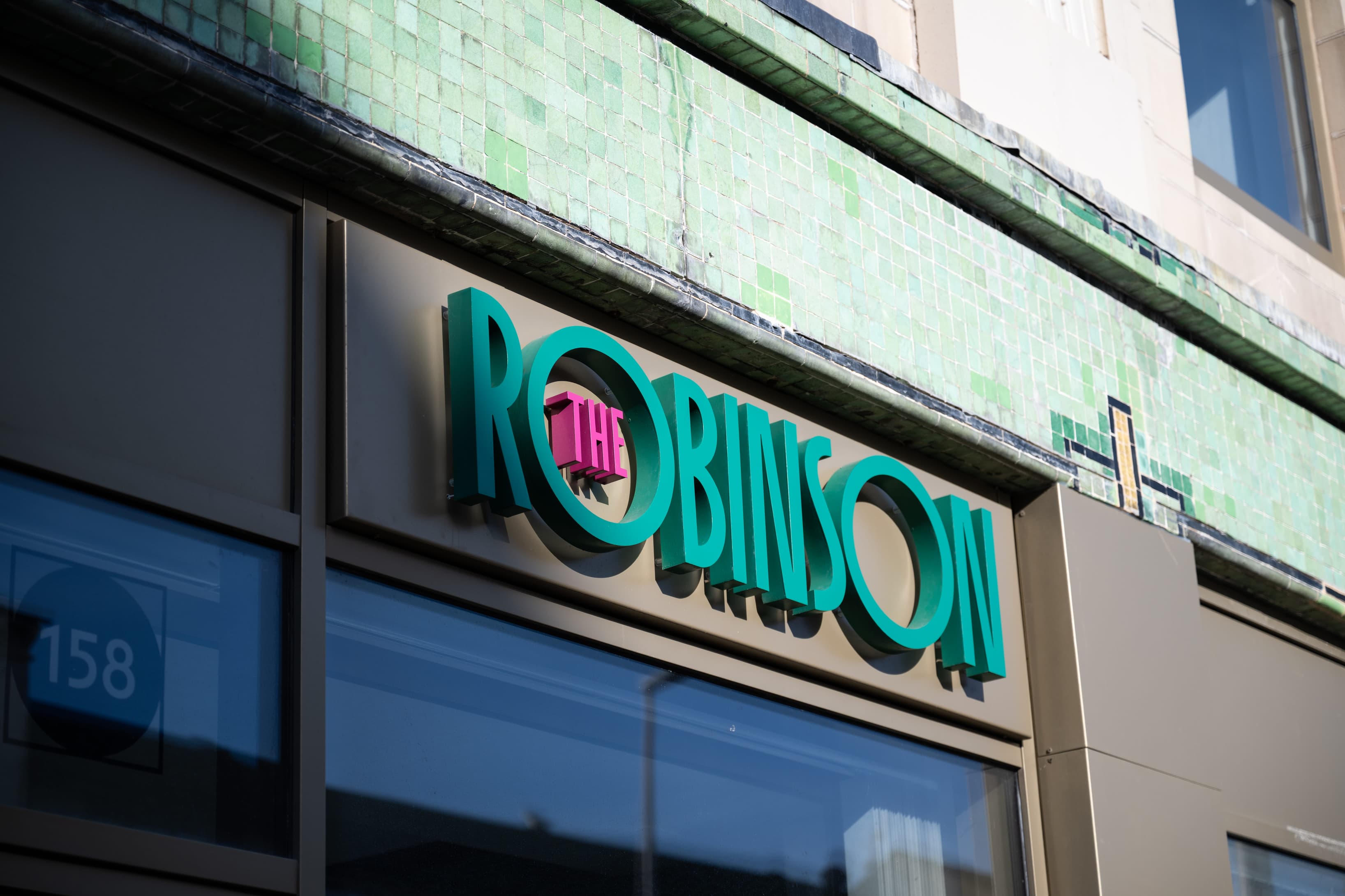 The Robinson - Main Entrance Sign