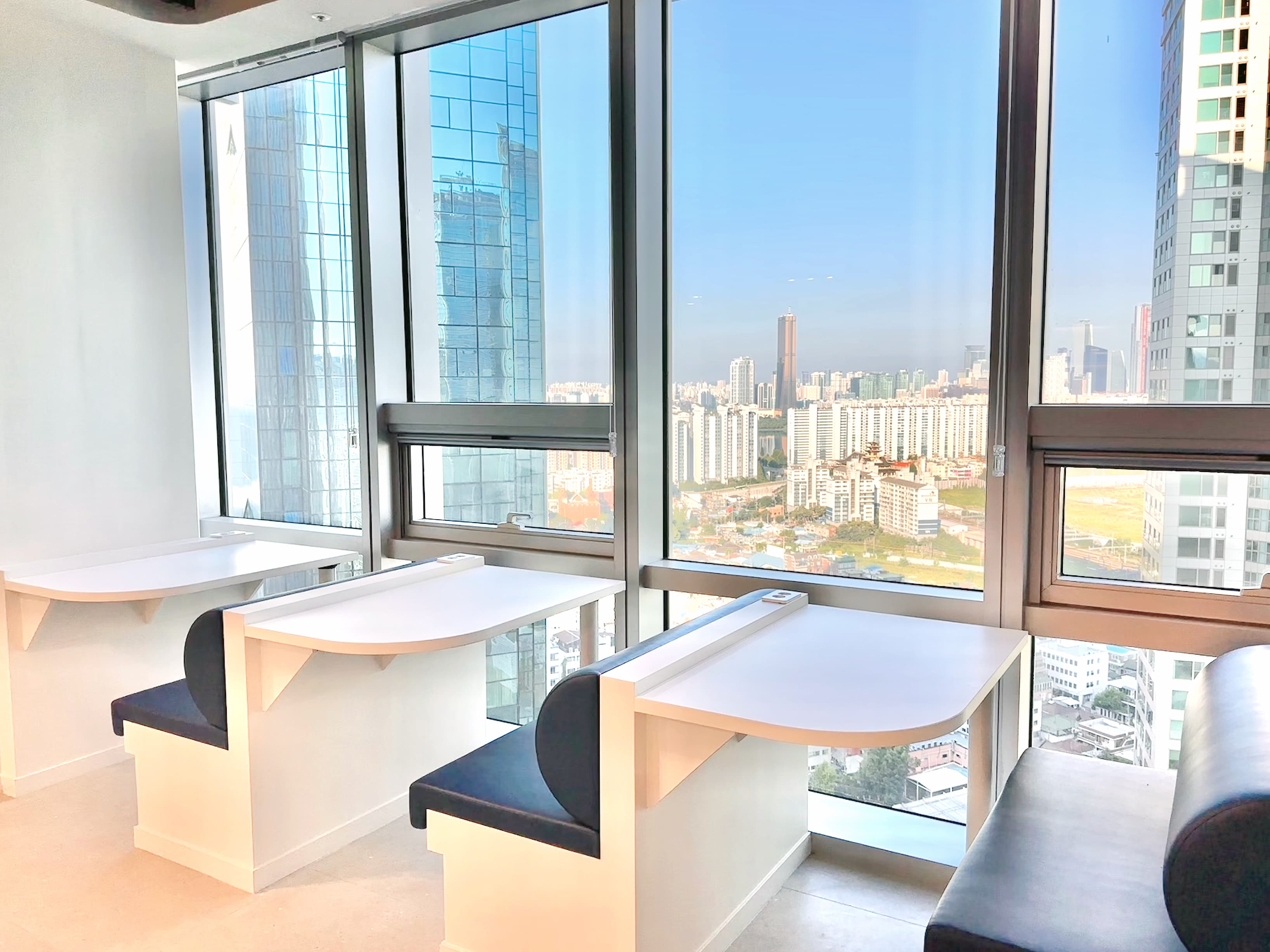 view of the office view of the office