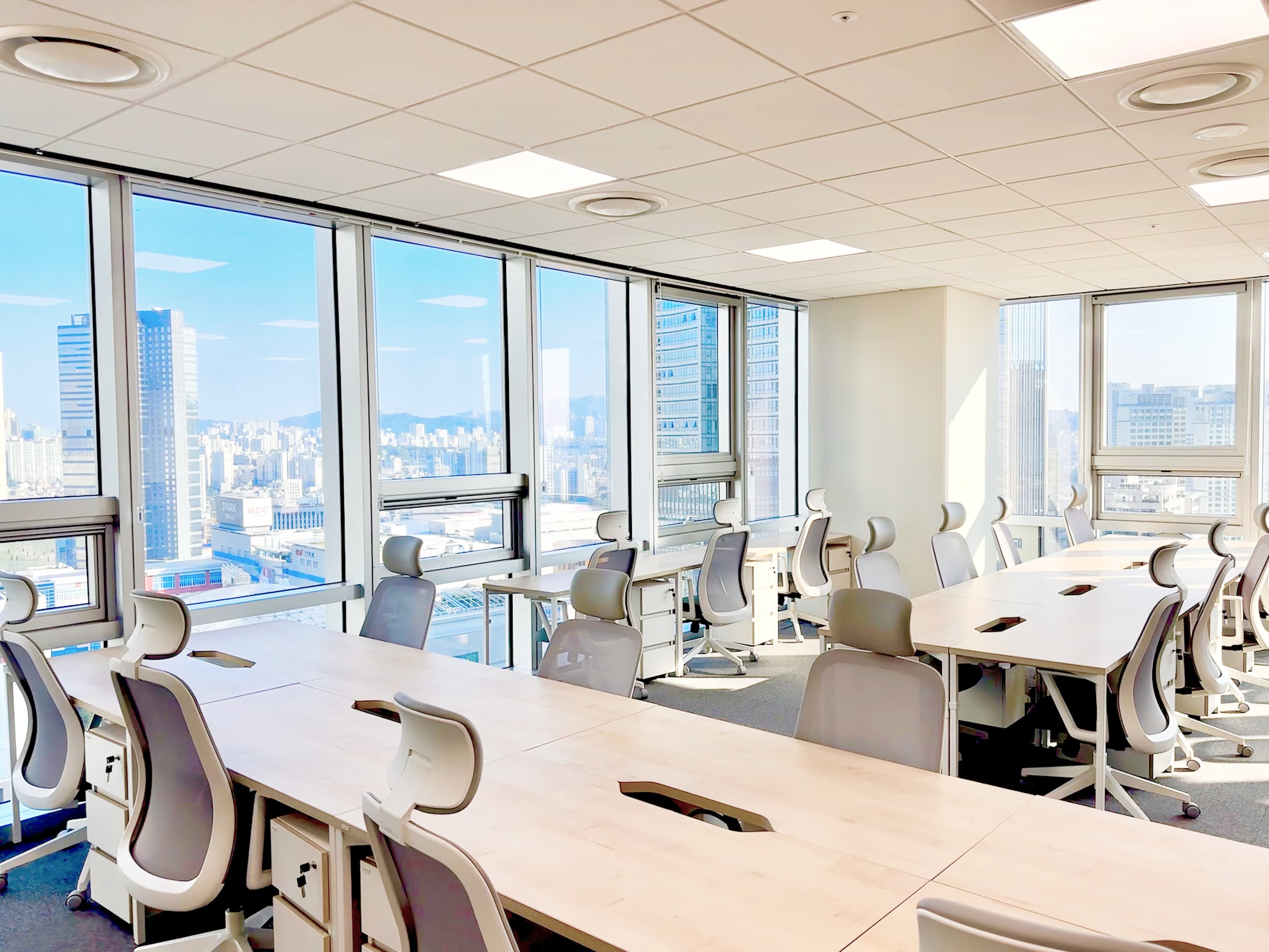 view of the office view of the office