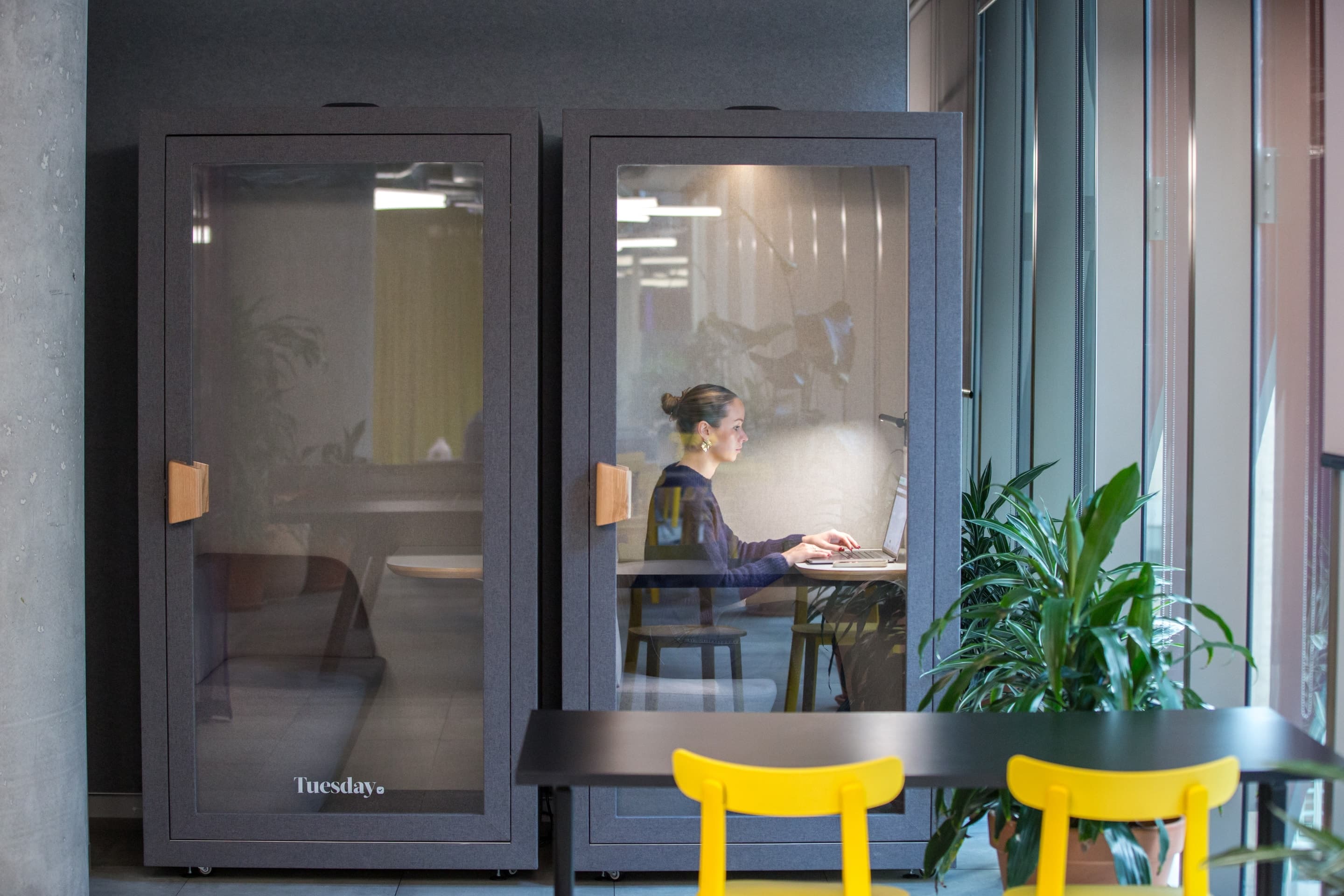 Melbourne Connect Co-working Phone Booth