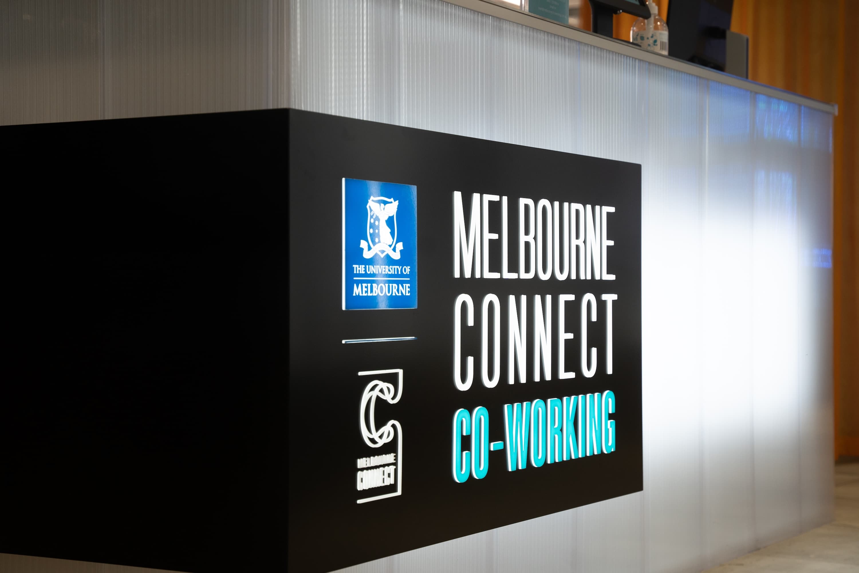 Melbourne Connect Co-working Reception