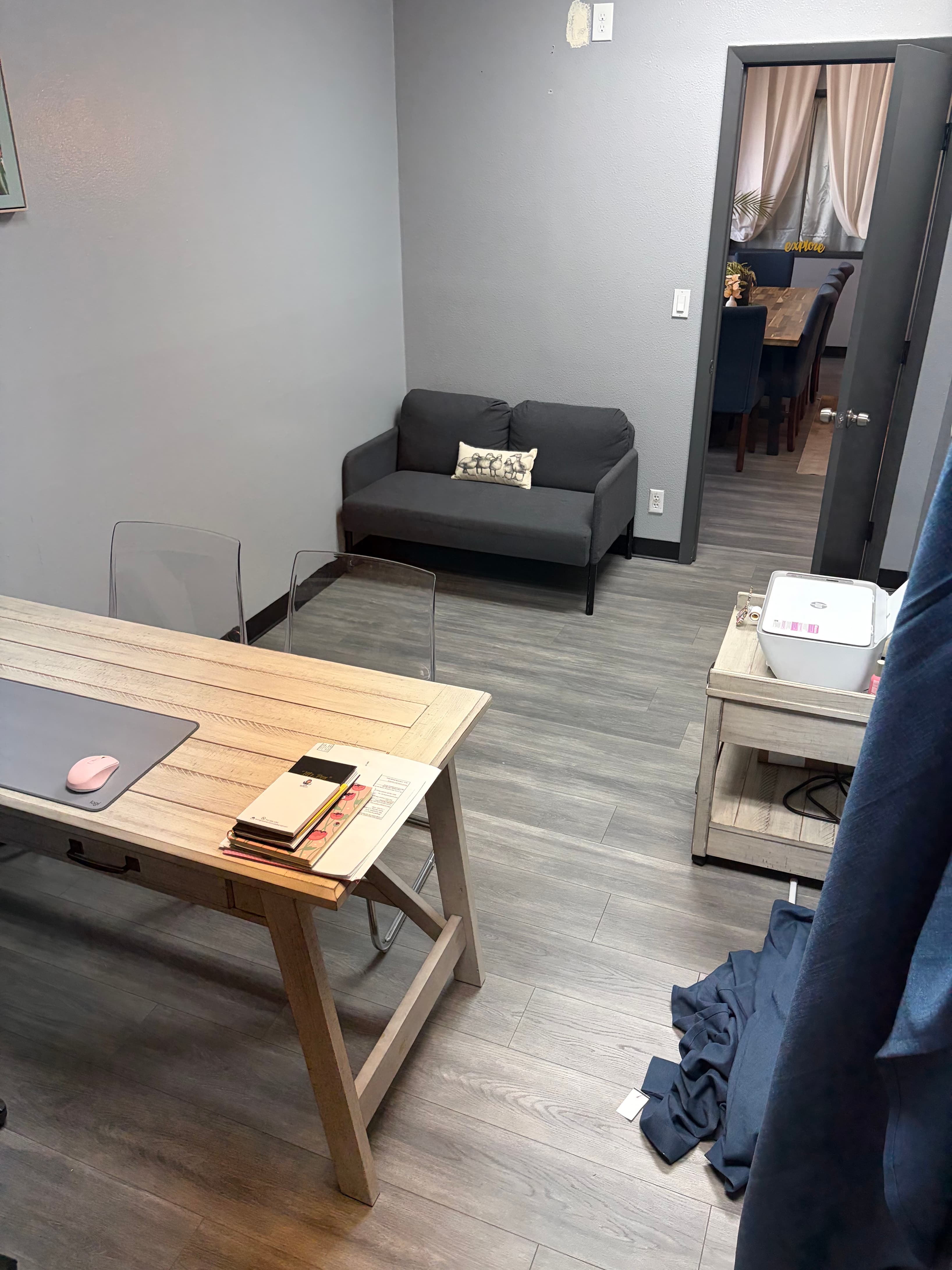Office Space from Back Wall