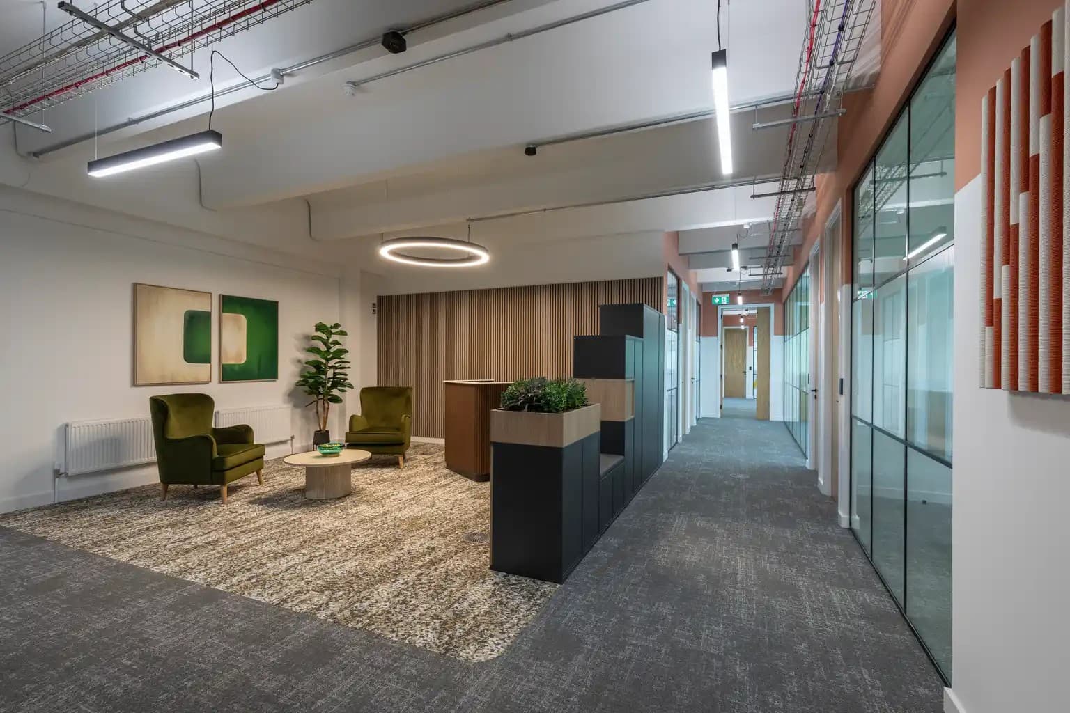 Reception area Reception area