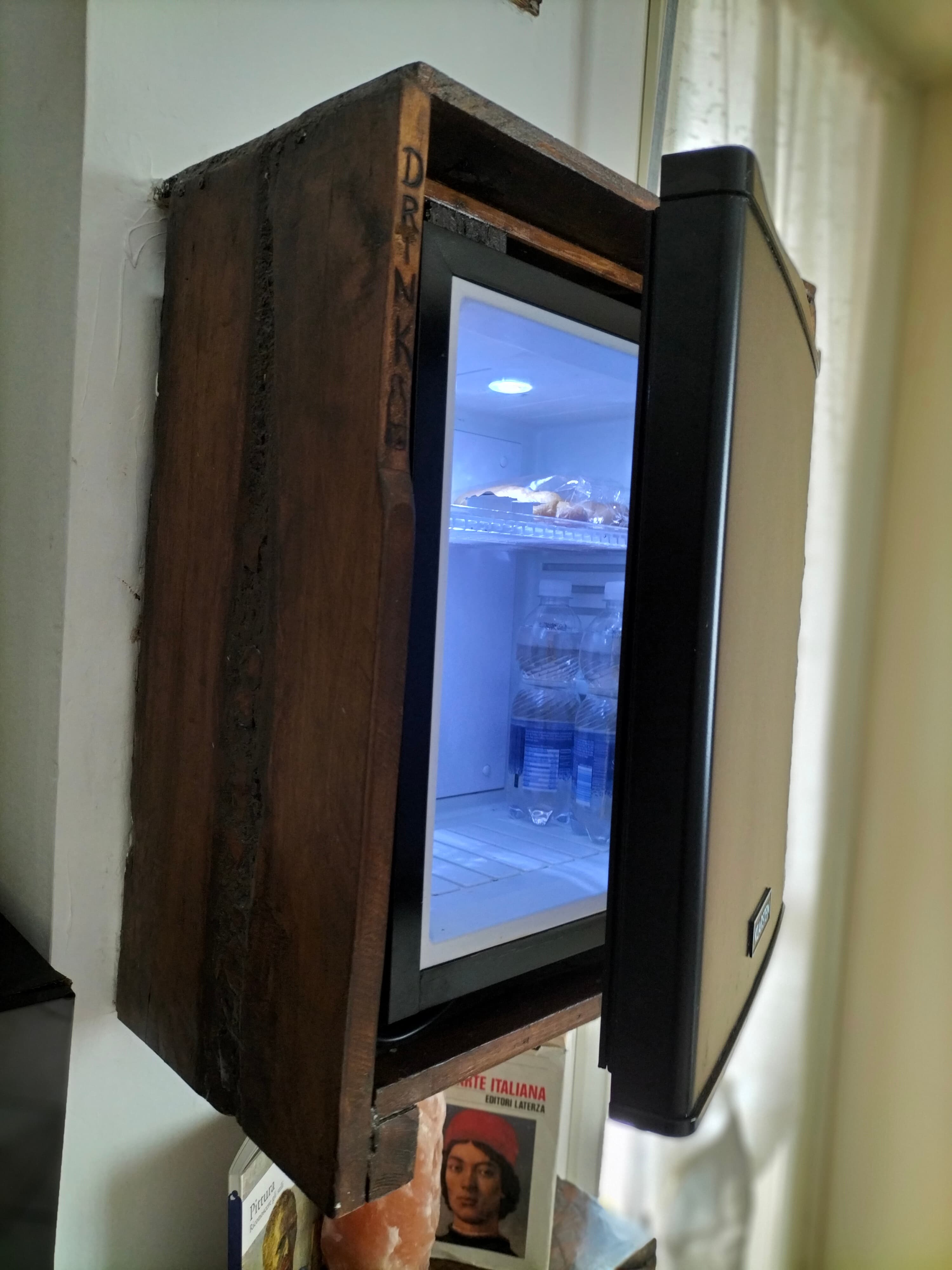 Minibar inside the room/living room