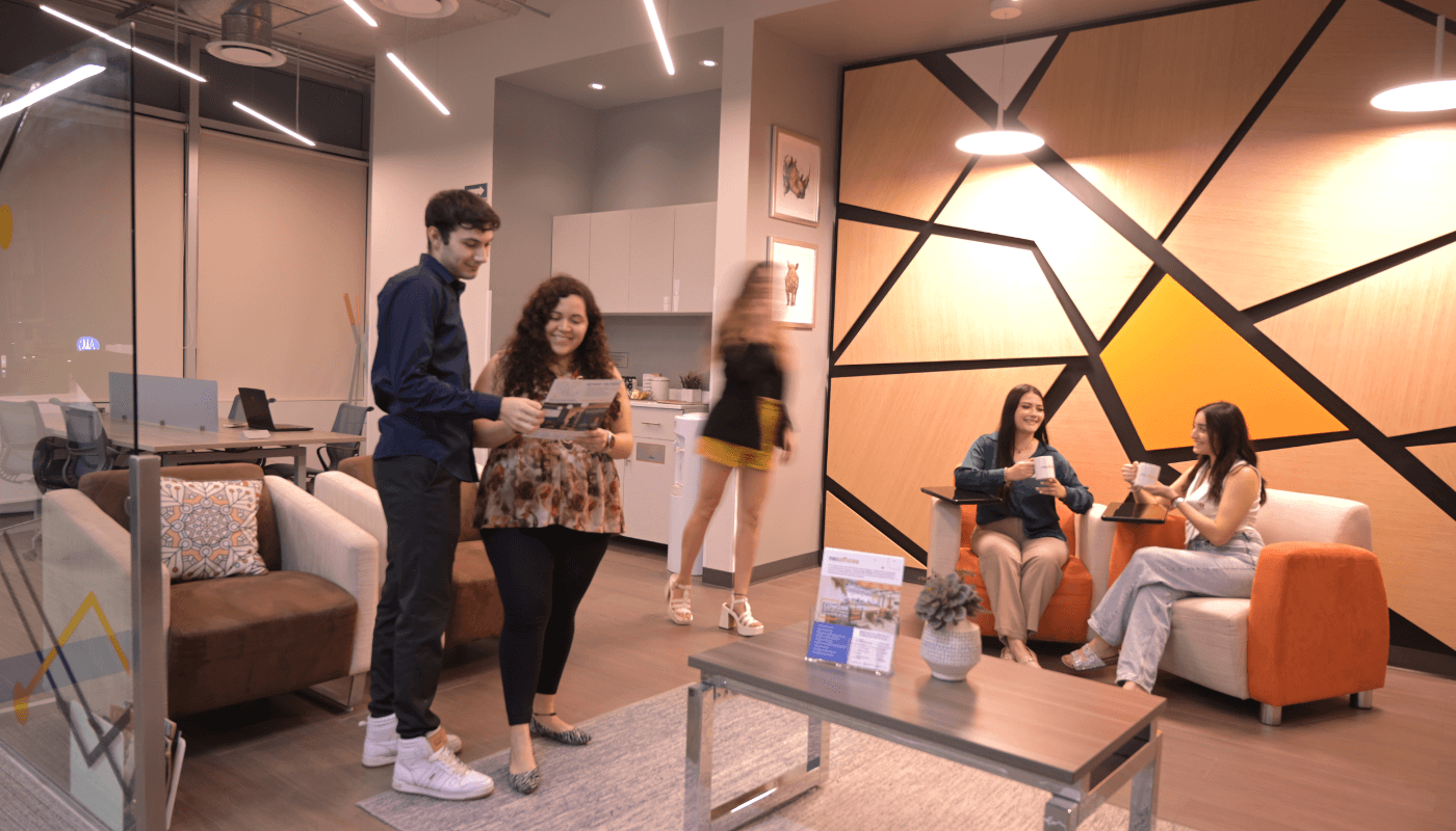 Nuestros Coworking Spaces están diseñados para potencias tu productividad y crear un ambiente ideal para tu crecimiento.