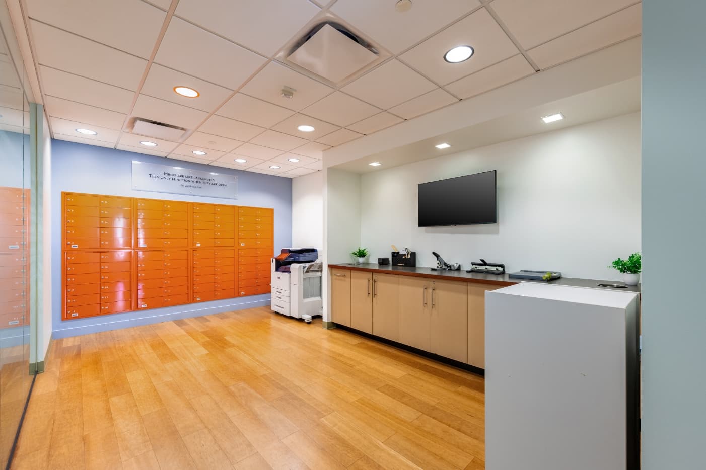 King Street - mail room/service area