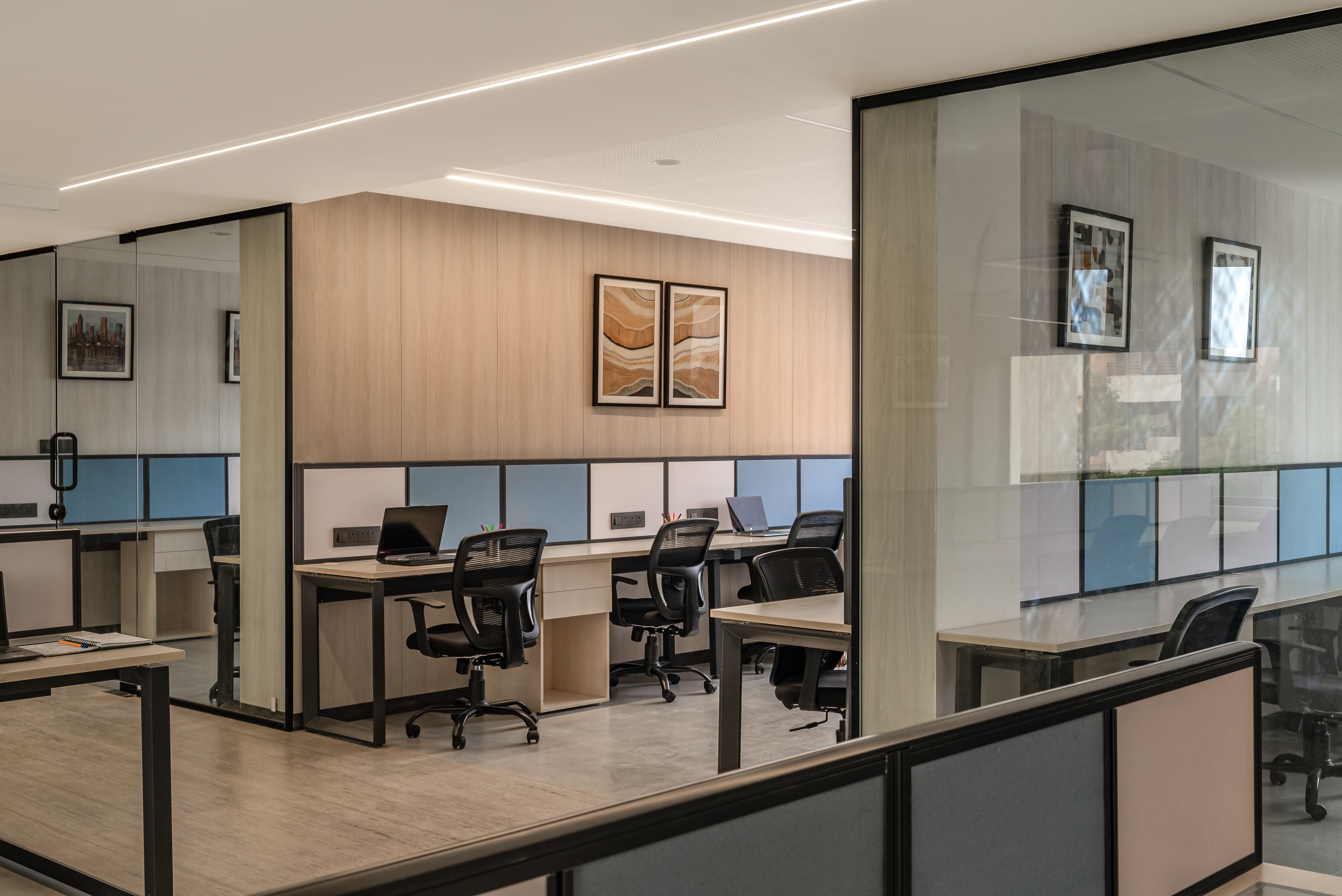 Step in, plug in, power up — your personal hot desk awaits.