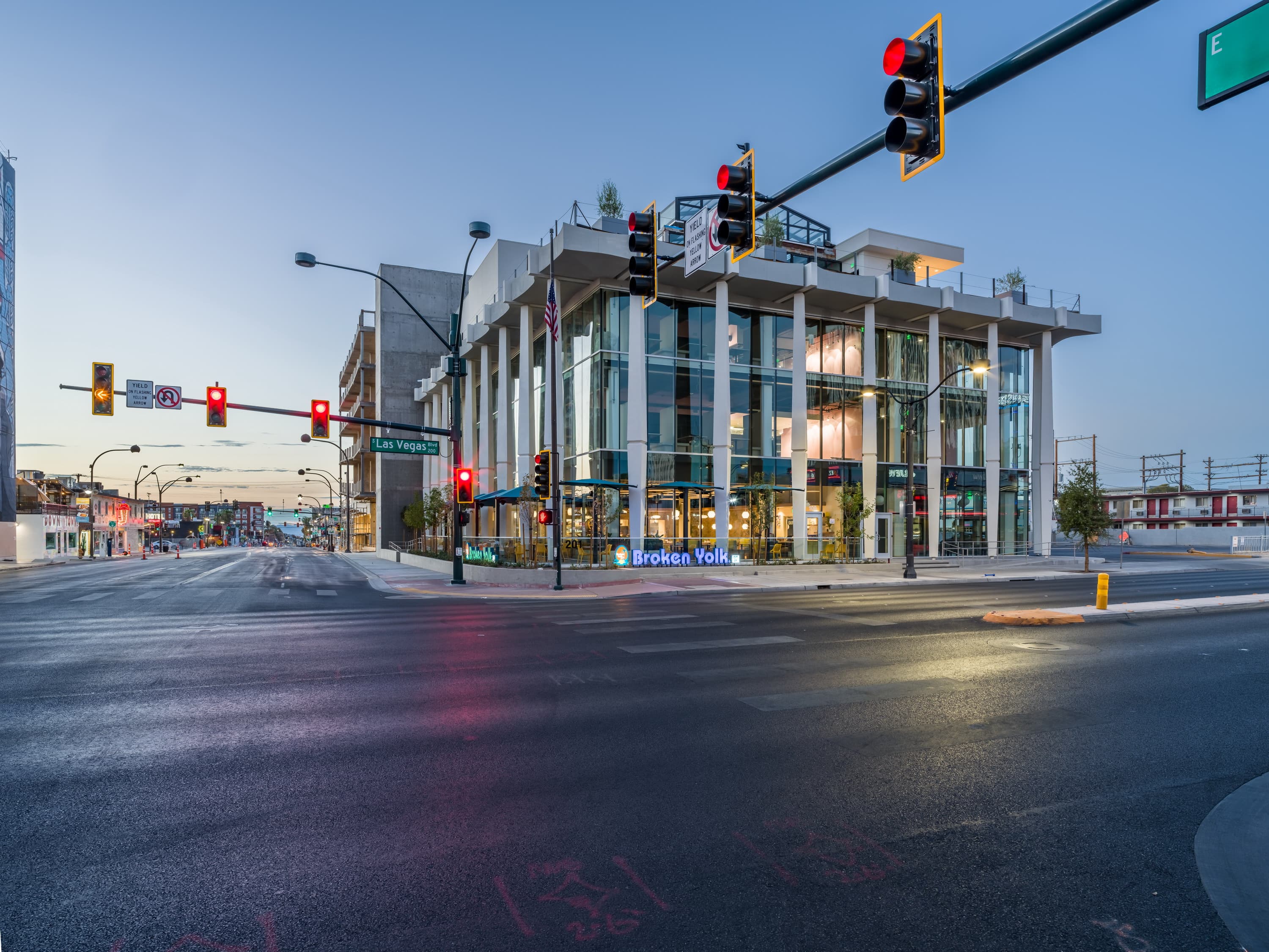 Front of Building- located right on Las Vegas Boulevard