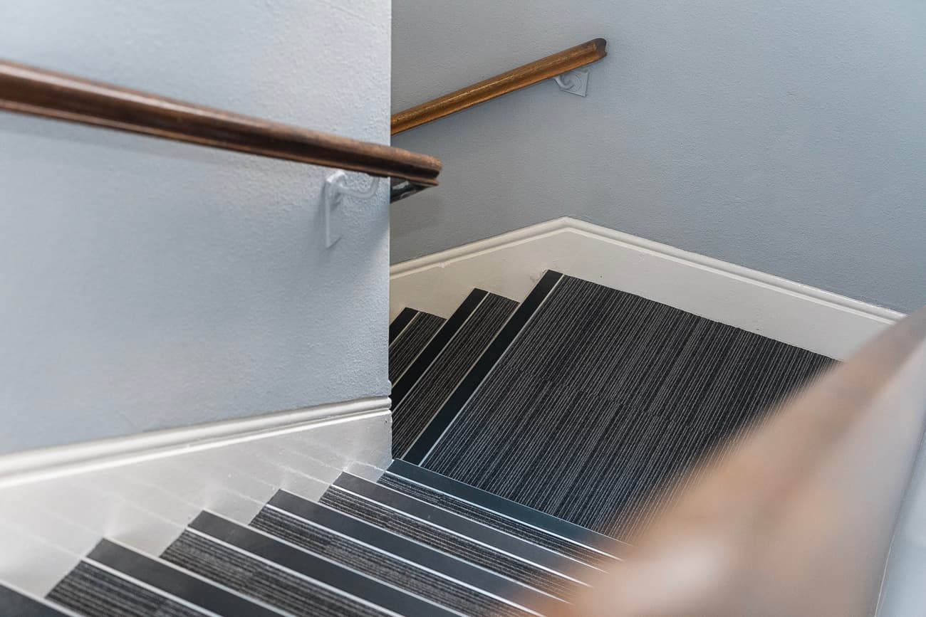 Our character staircase to upper floors