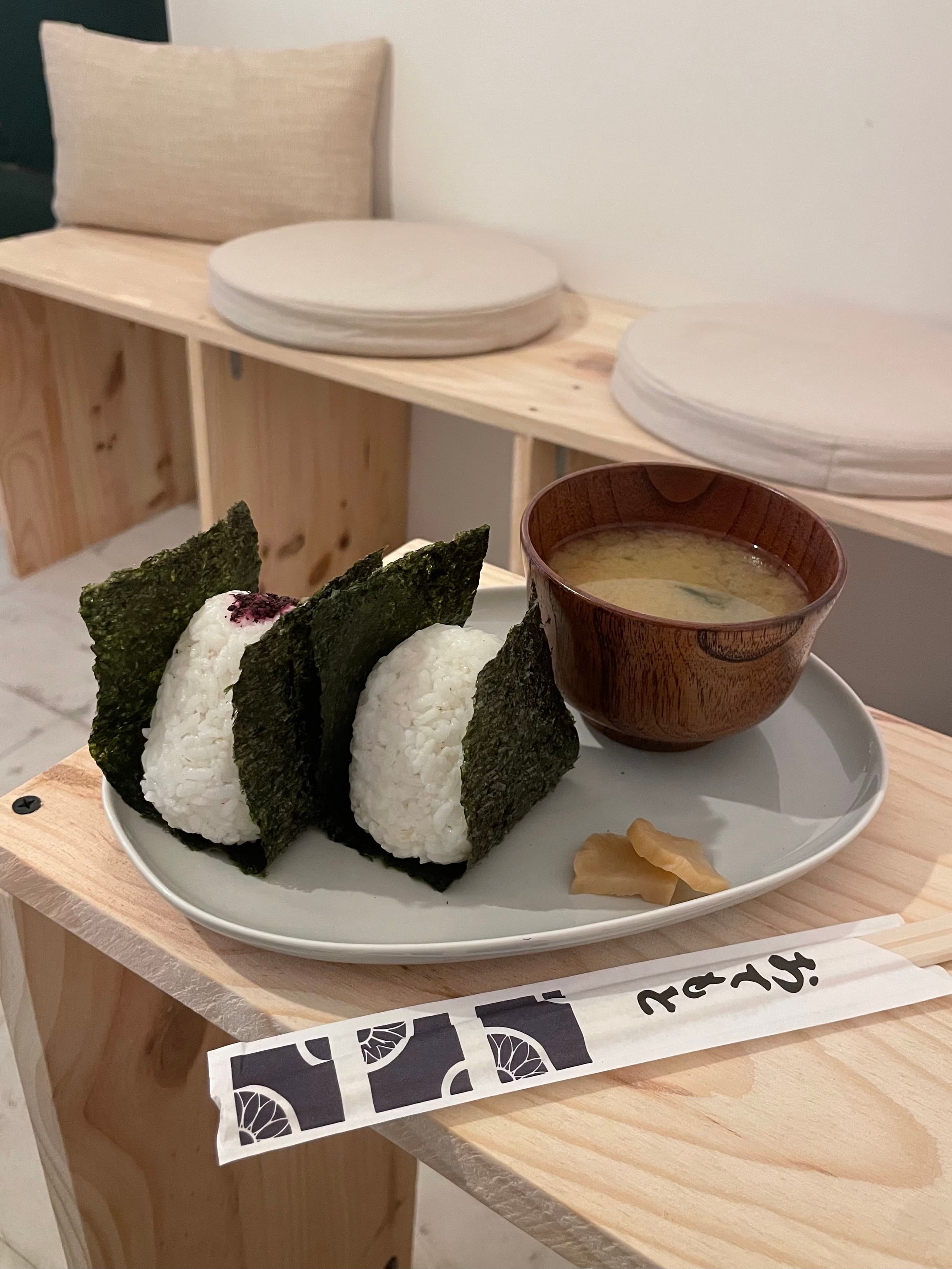 Rice Ball / ONIGIRI & MISO Soup Rice Ball / ONIGIRI & MISO Soup