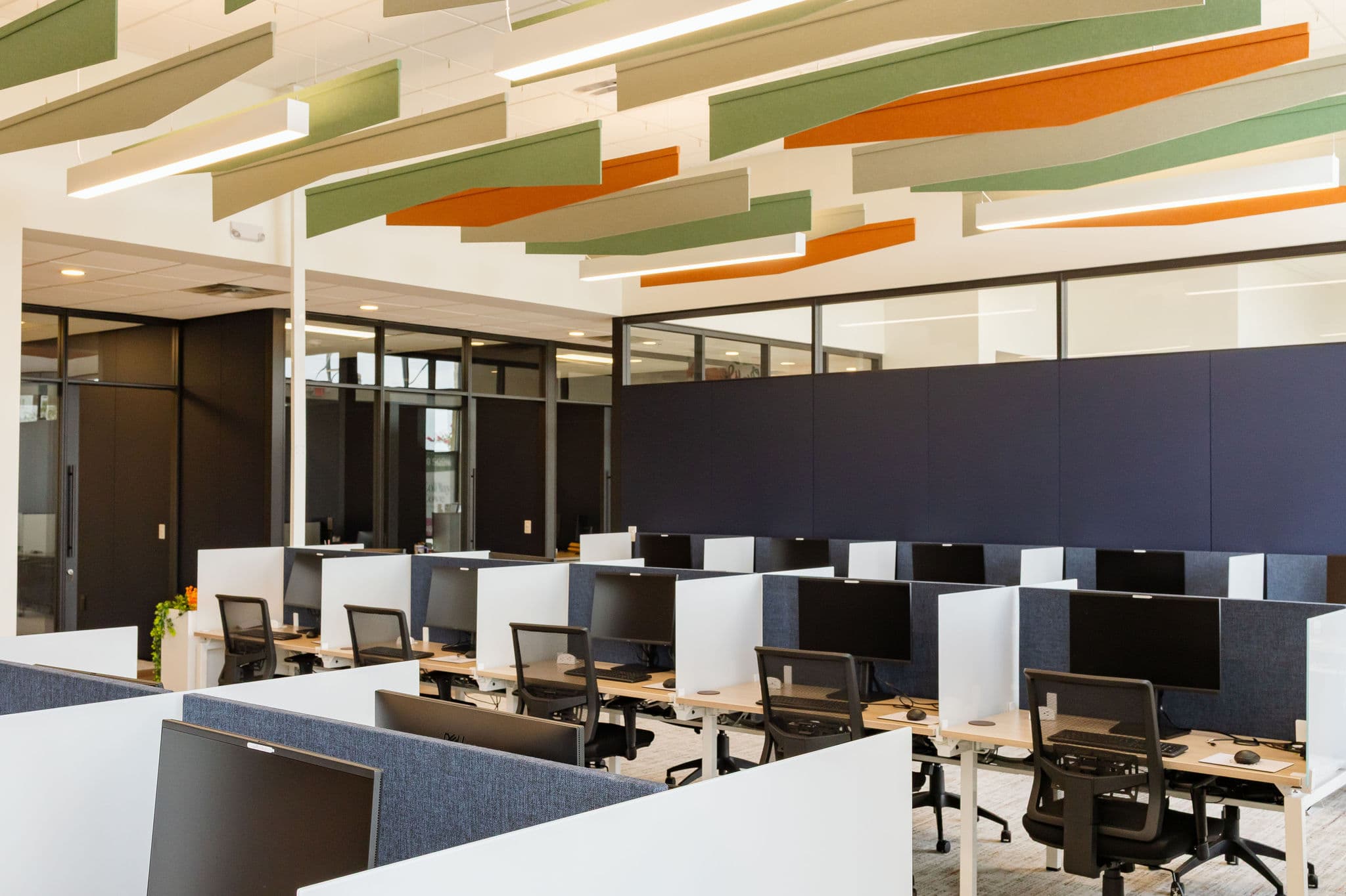 Fully Equipped Work-Stations