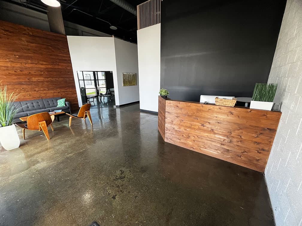 Another view of front waiting area