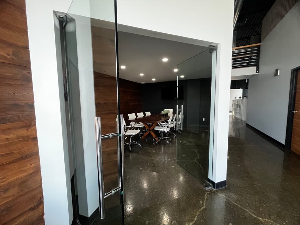 Shared conference room. 