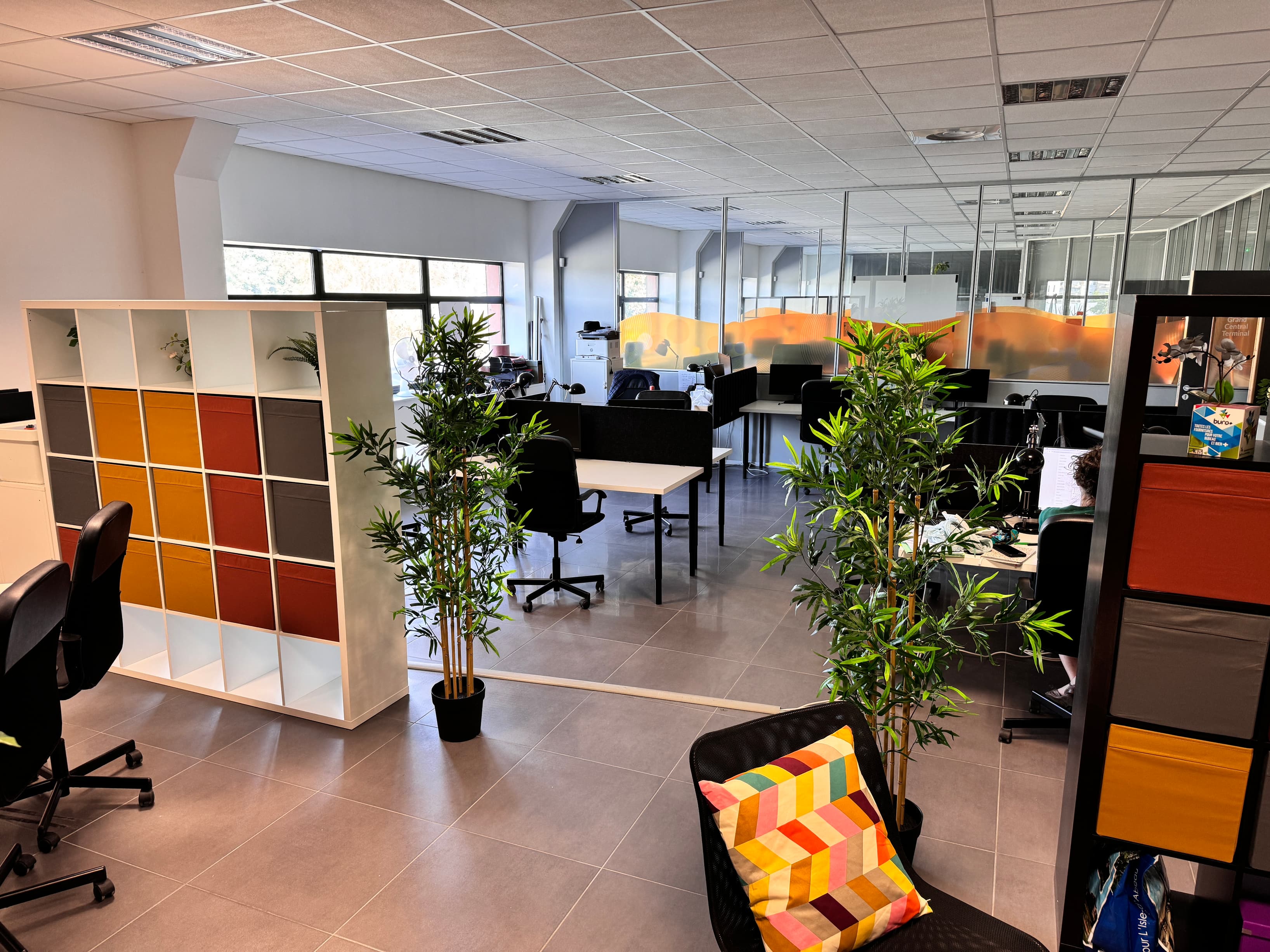 Open coworking space
