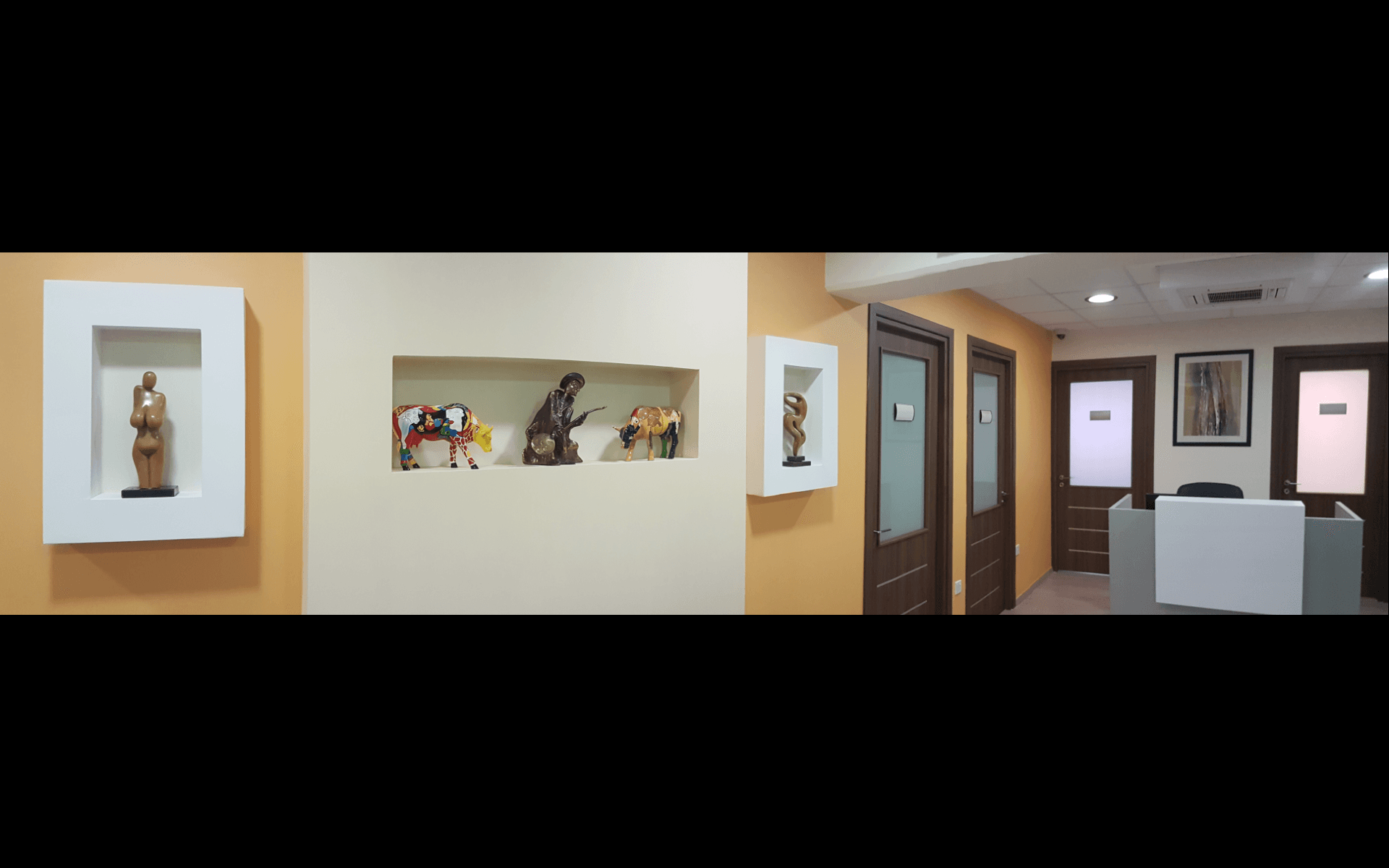 Omega Business Center Reception Area Omega Business Center Reception Area