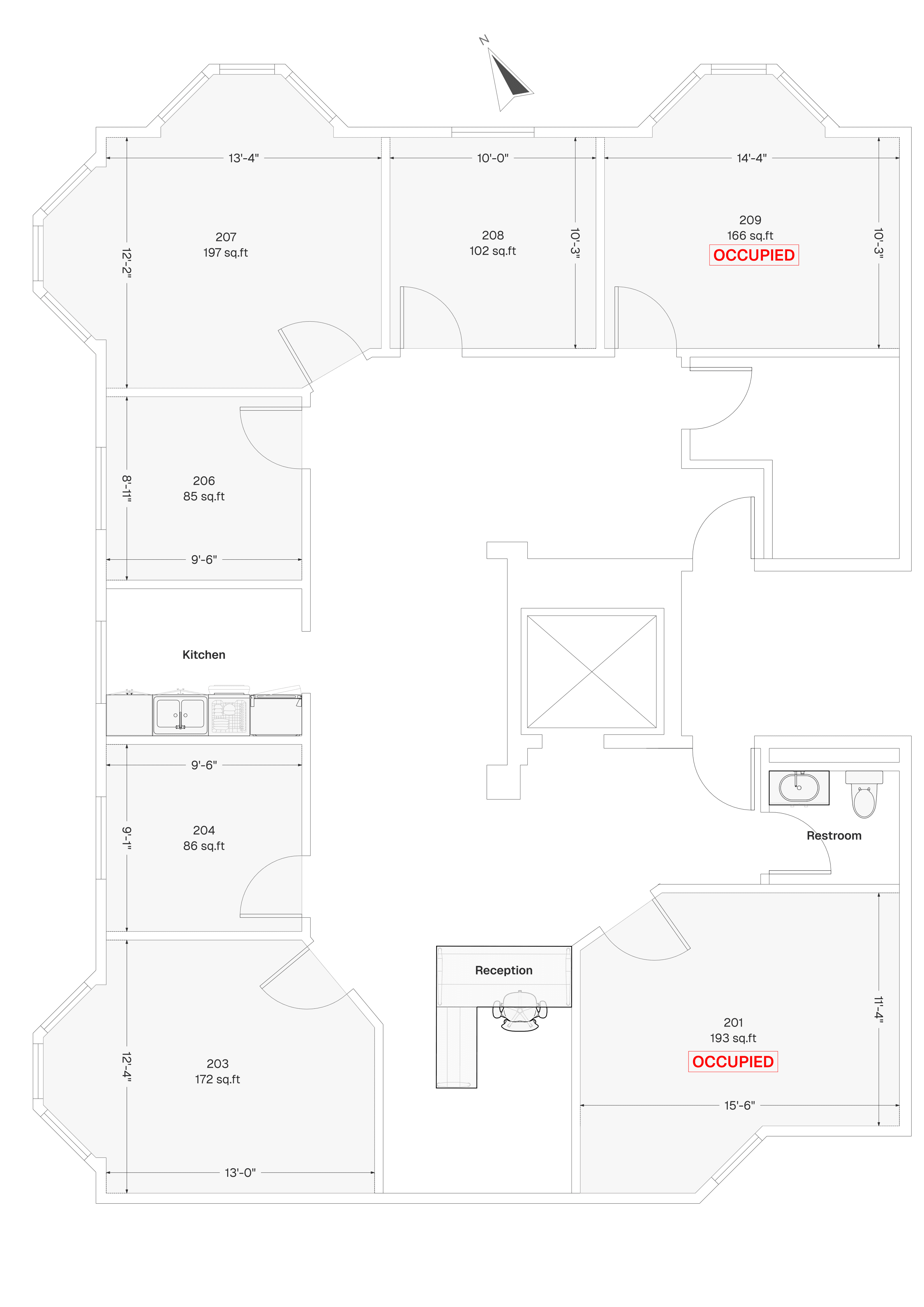 2nd Floor Floorplan