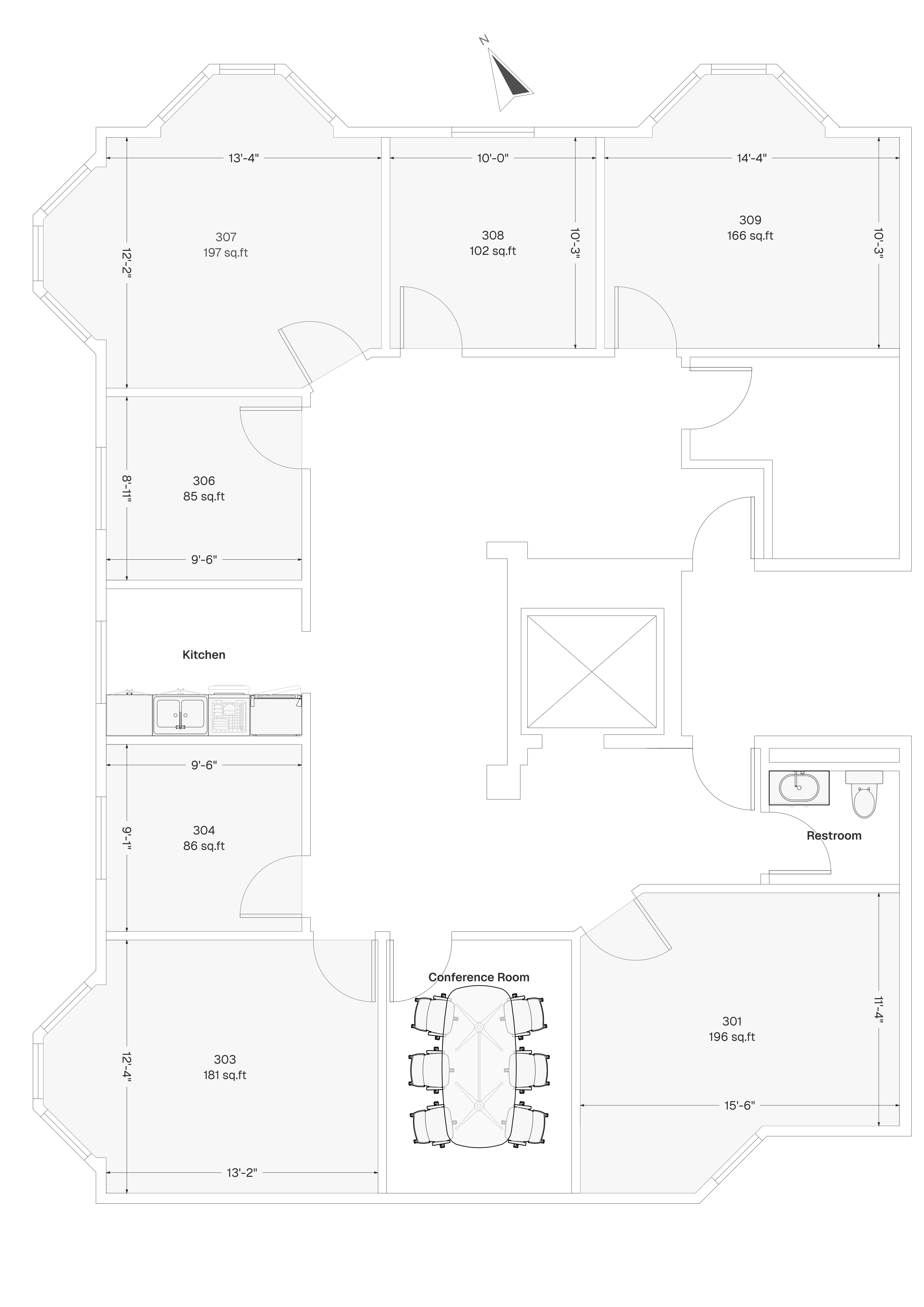 3rd Floor Floorplan
