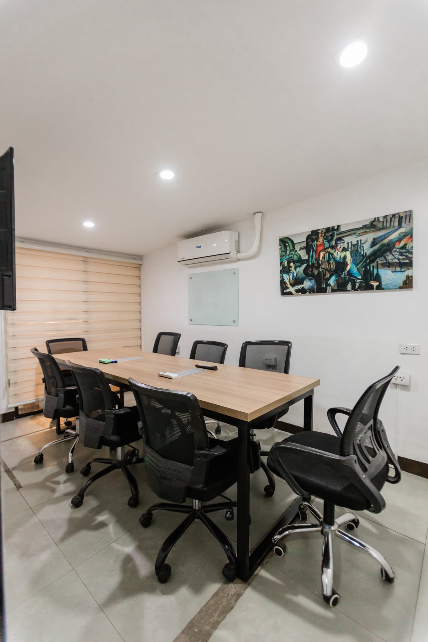 Meeting Room: A private space designed for group meetings, discussions, or study sessions.