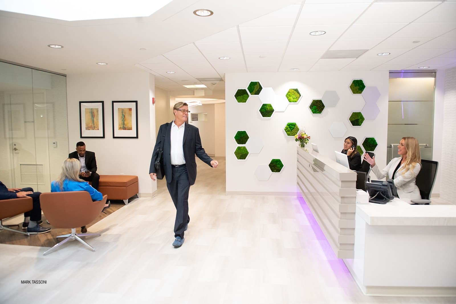 Reception and Waiting Area