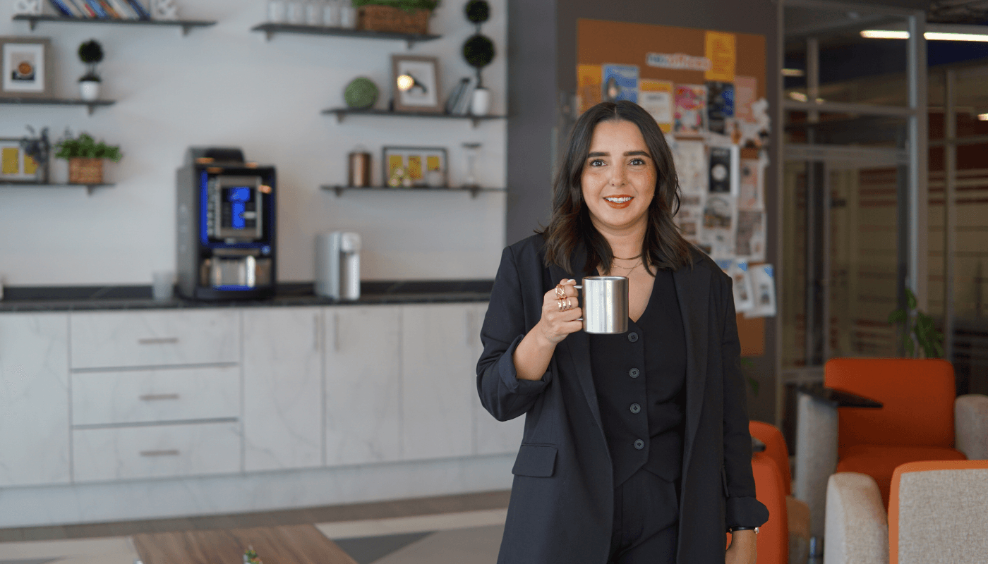 Disfruta de el mejor café y mejora tu día laboral.