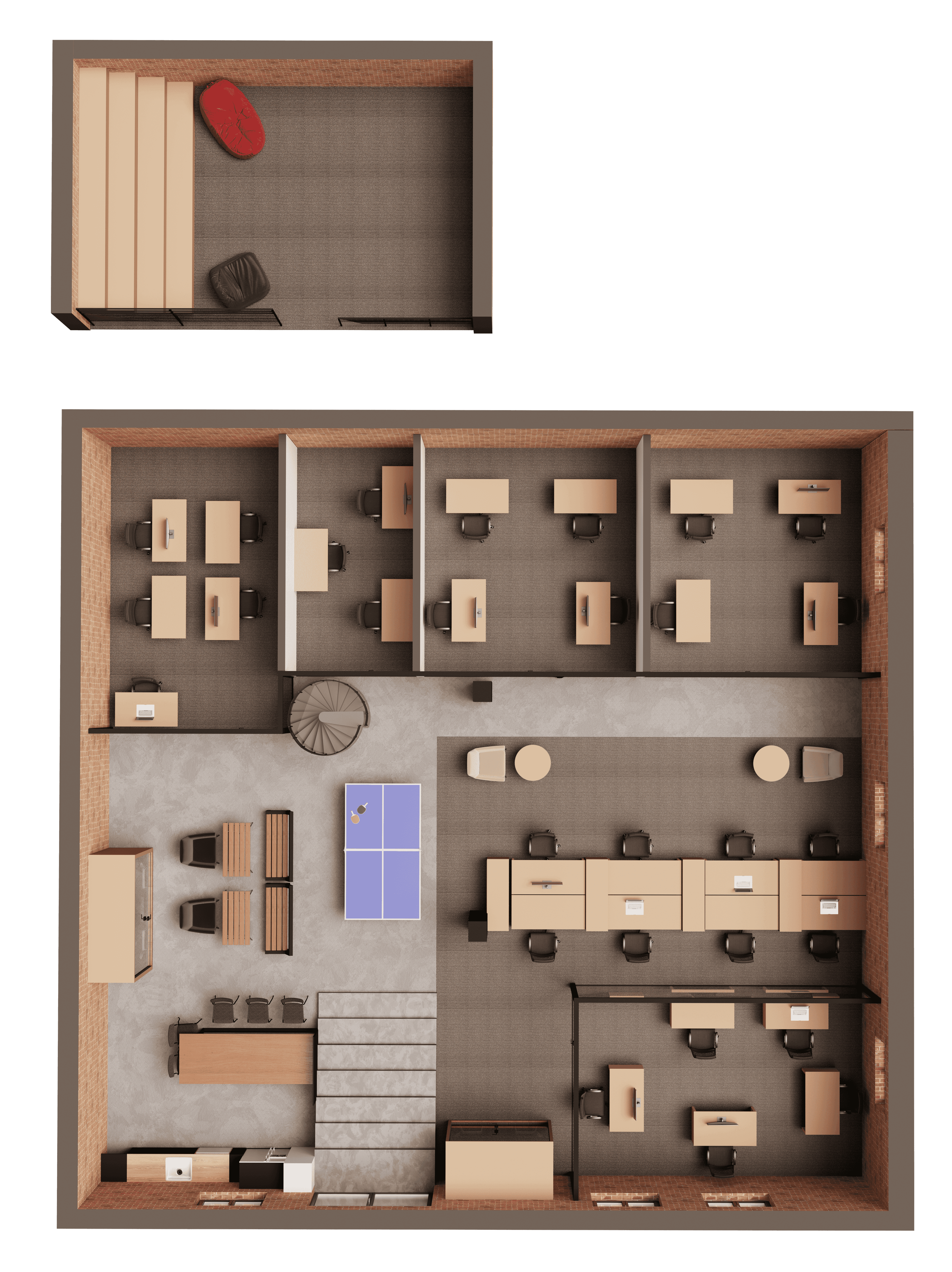 Layout 1st floor