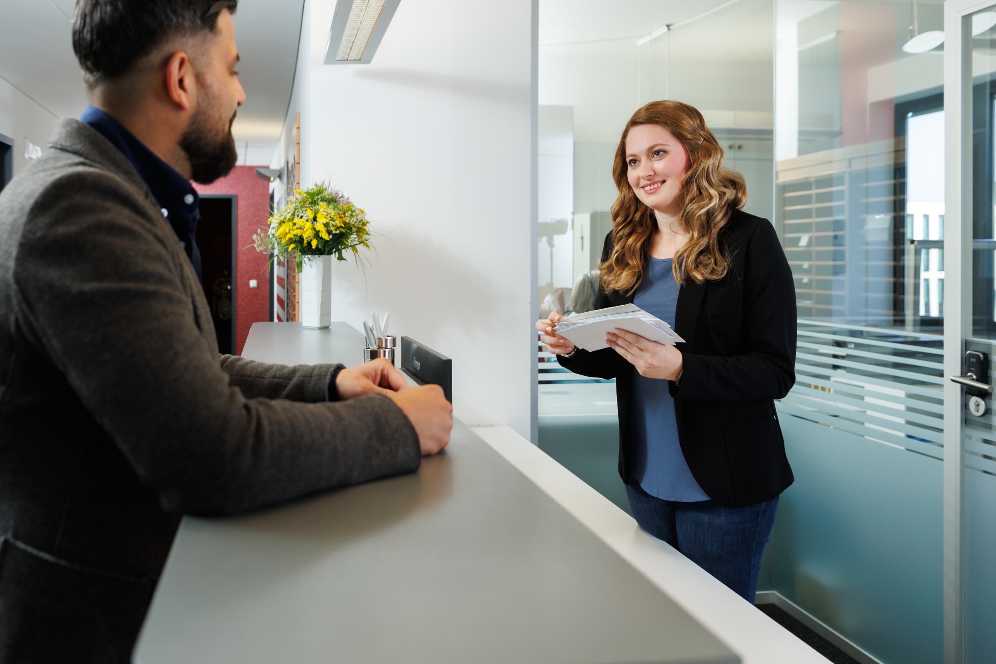 Virtual office in Munich at ecos work spaces - individual services for you