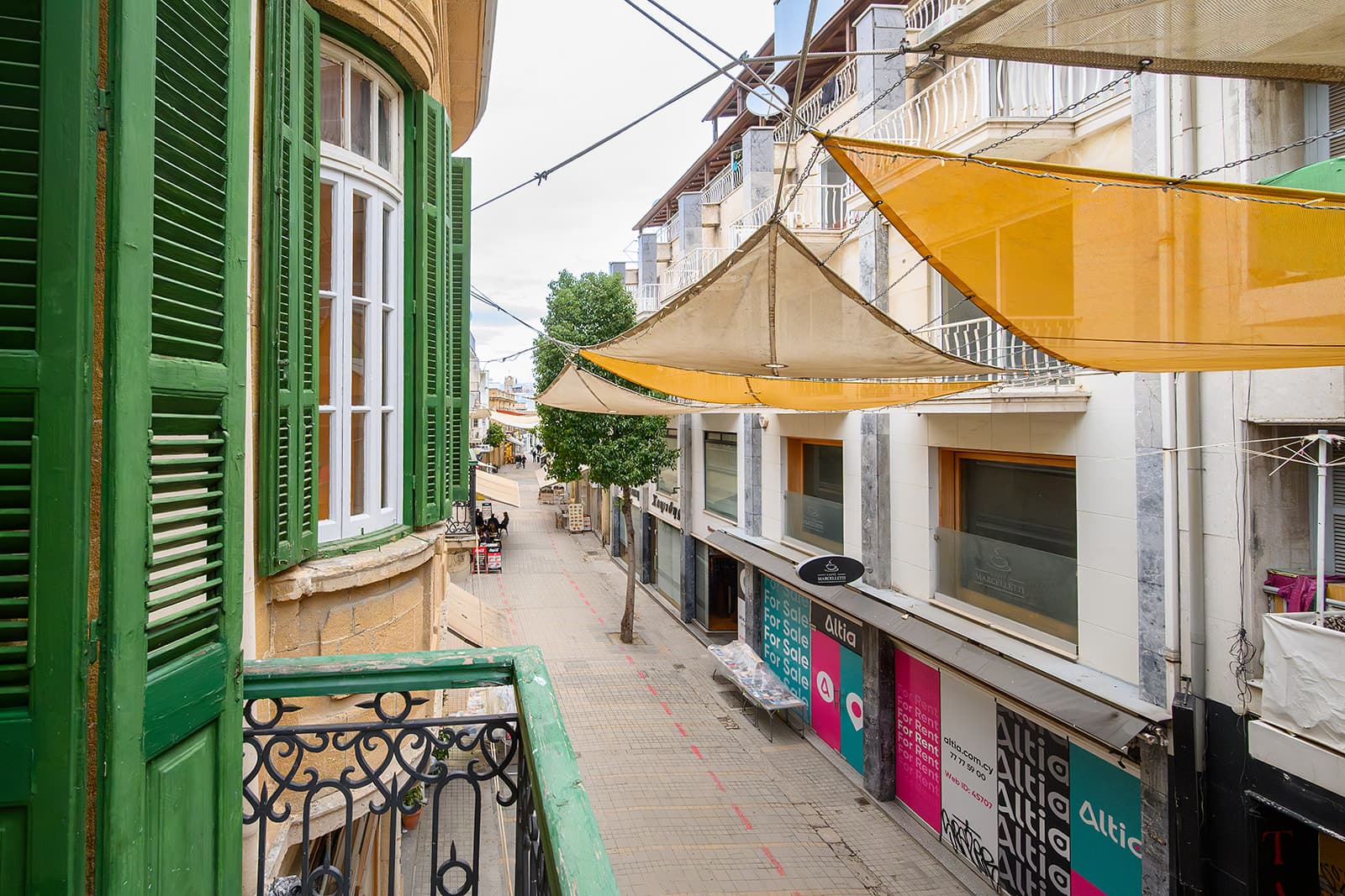 Balcony 1 Street View (Onasagorou) Balcony 1 Street View (Onasagorou)