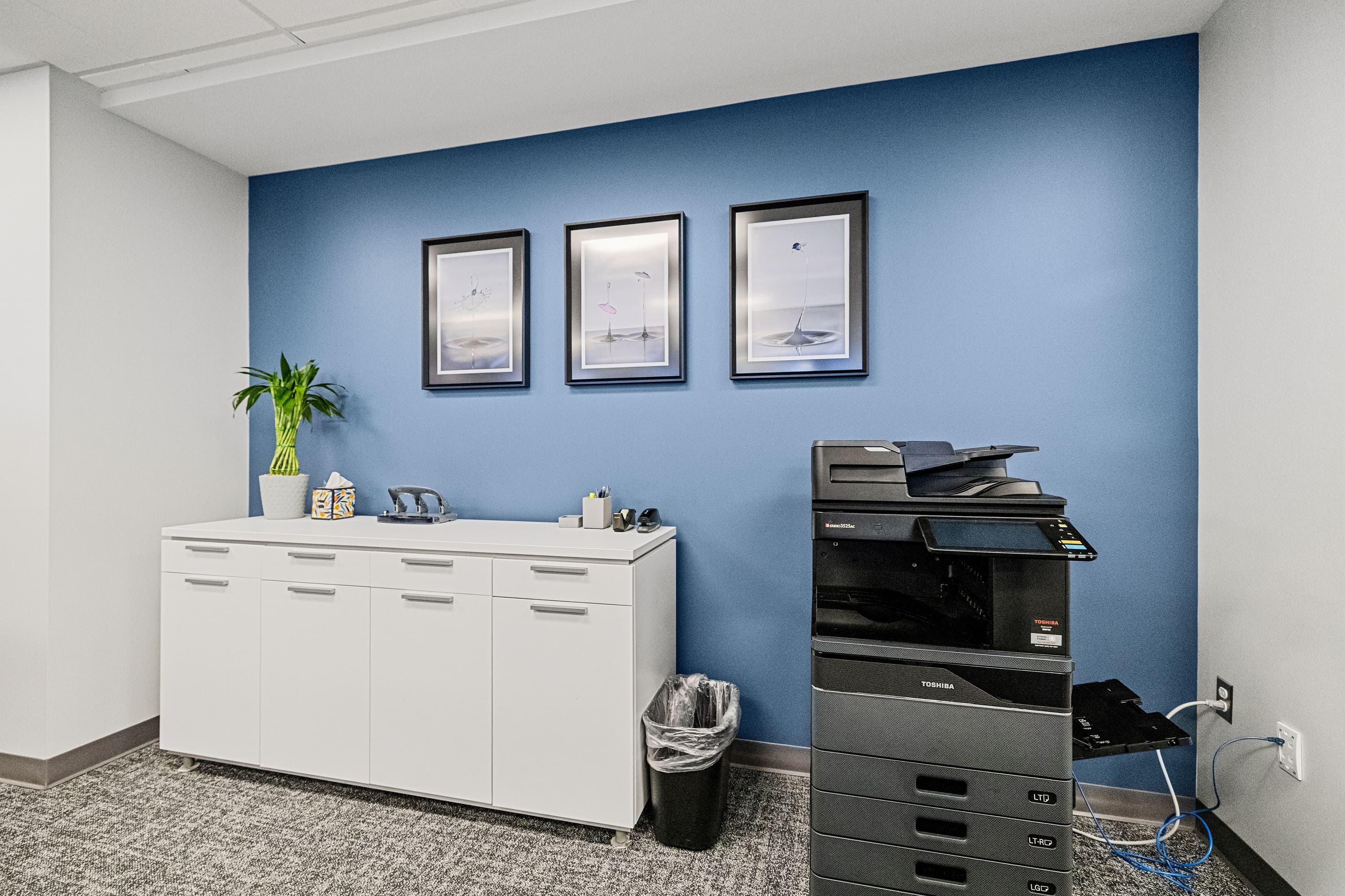 Intelligent Office Troy has 2 full printer/copier/scanners and counter for your business needs.