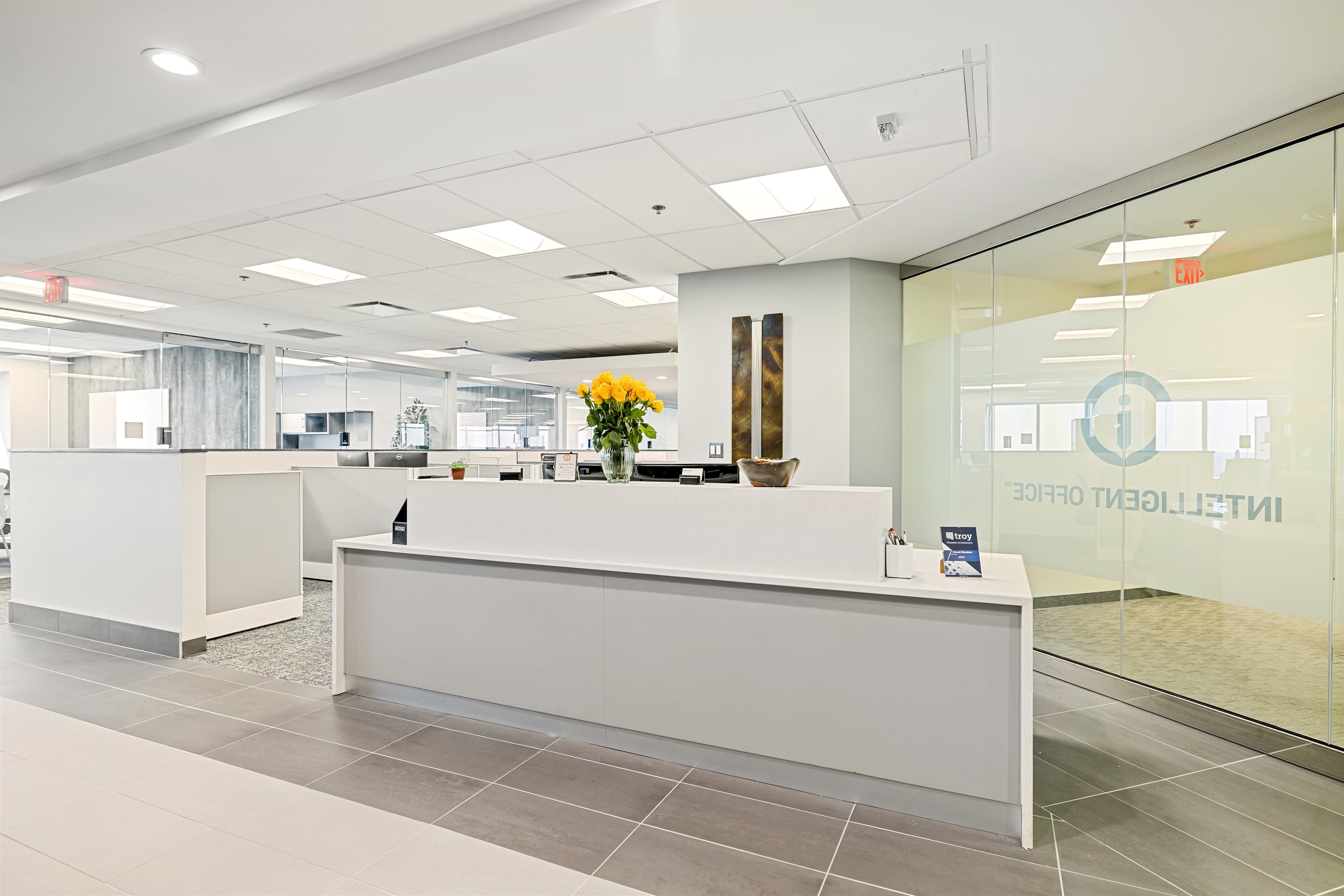 Friendly front desk team members will greet you and your guests. 