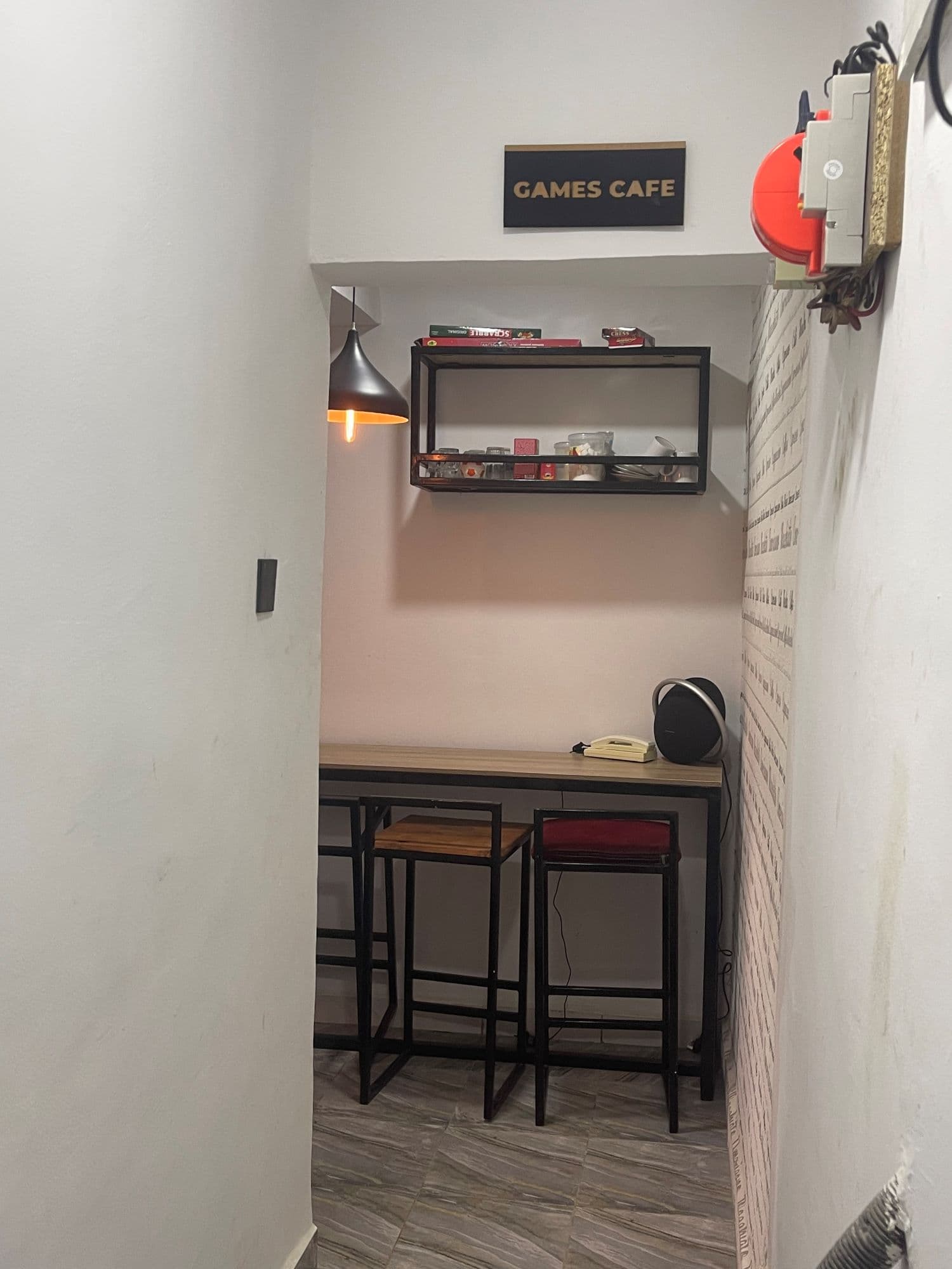 Games Cafe Hallway
