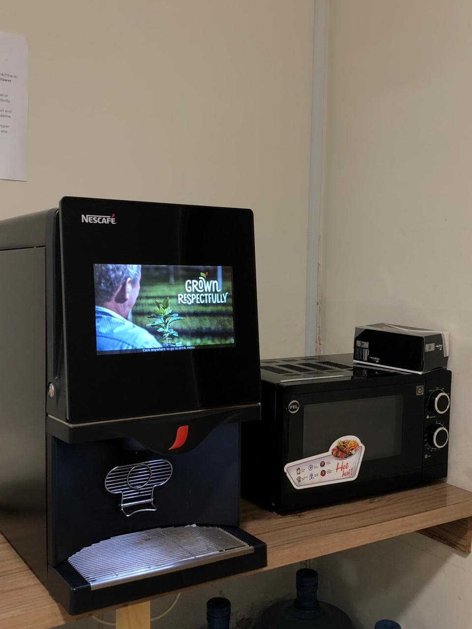 Coffee Machine, Microwave and Fridge Coffee Machine, Microwave and Fridge