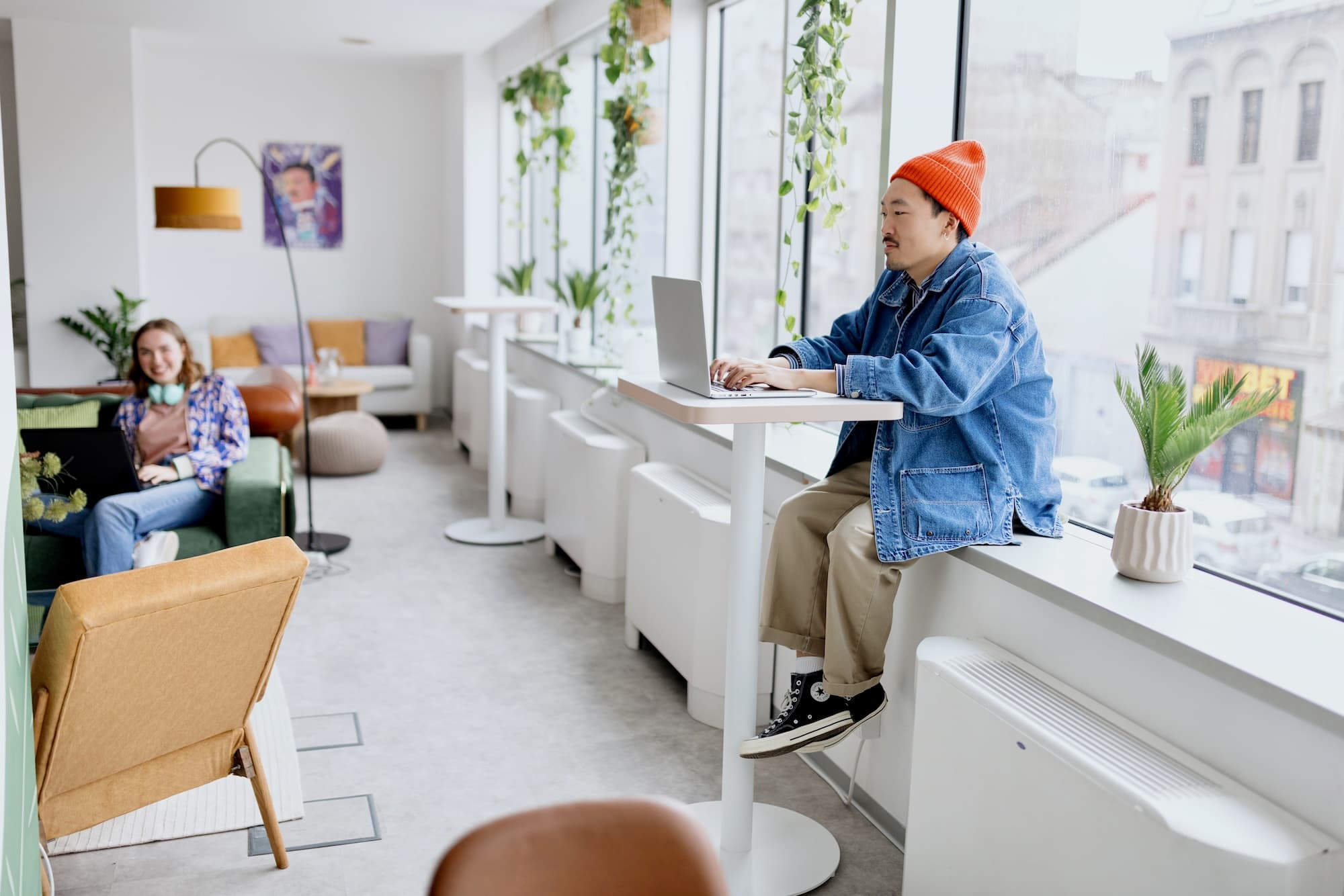 Window and Standing desks Window and Standing desks