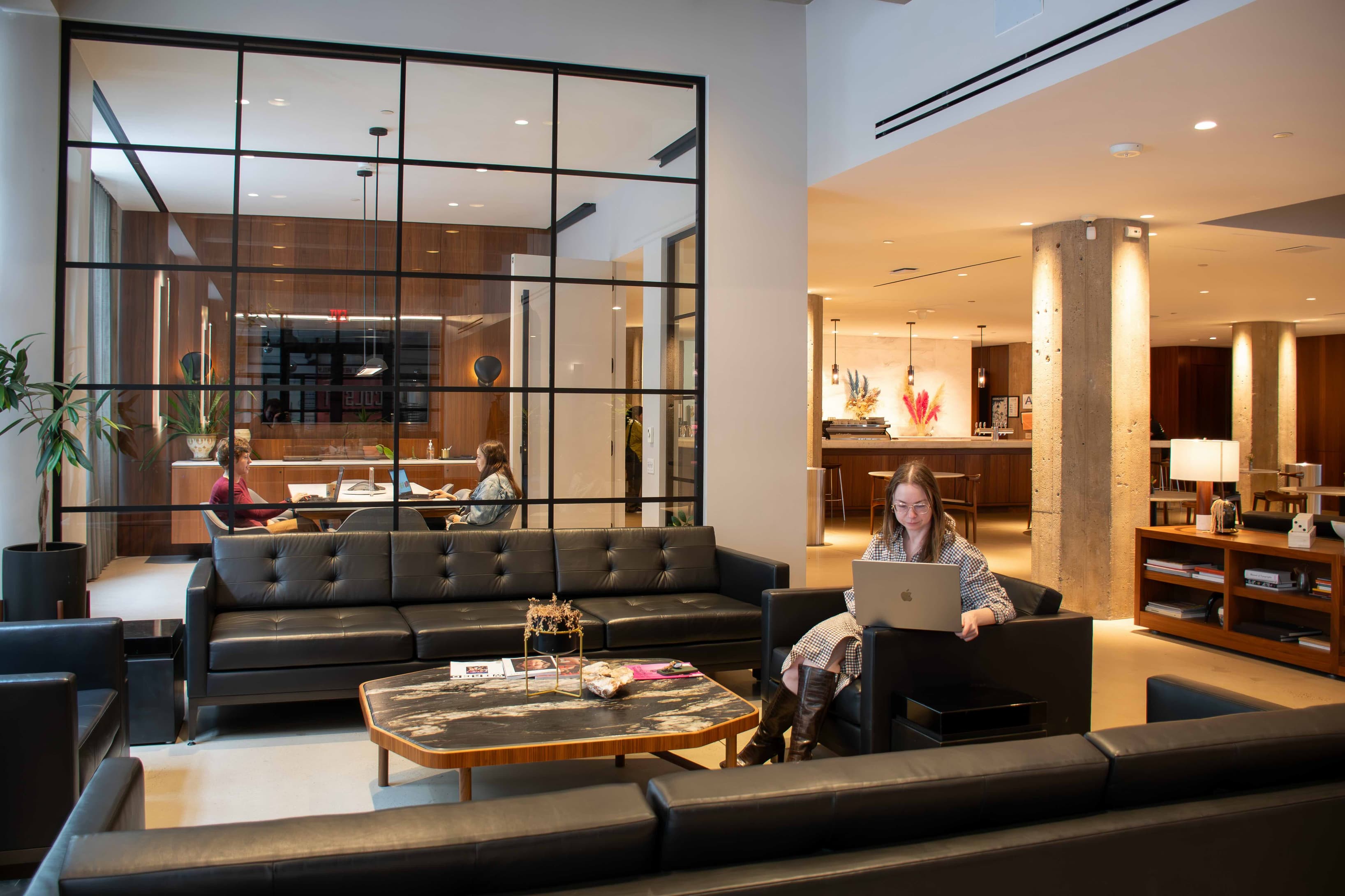 Coworking lobby Coworking lobby