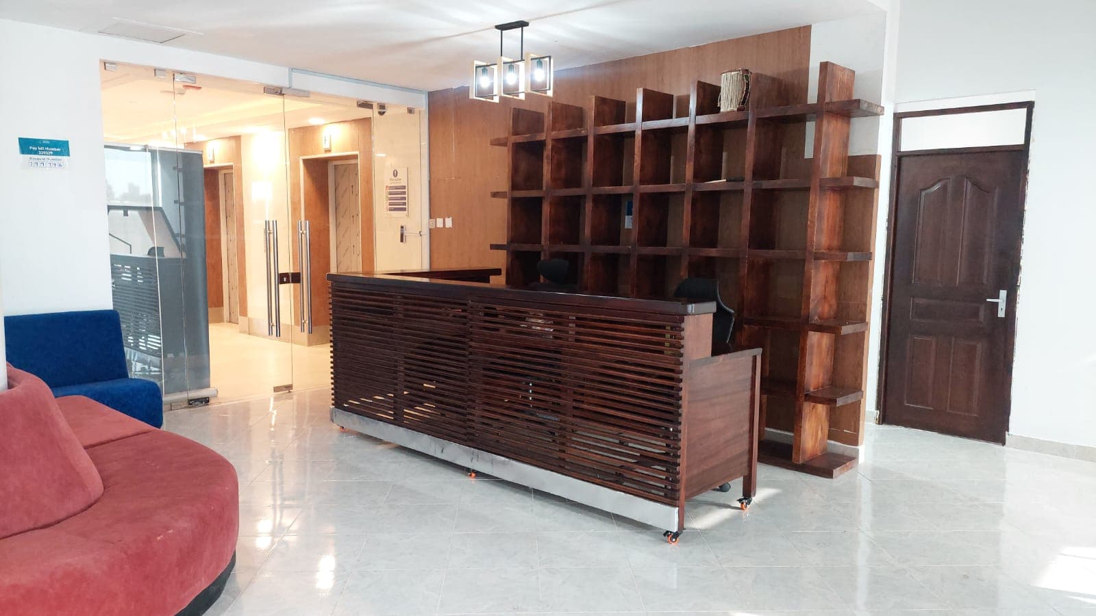 Reception Area Reception Area
