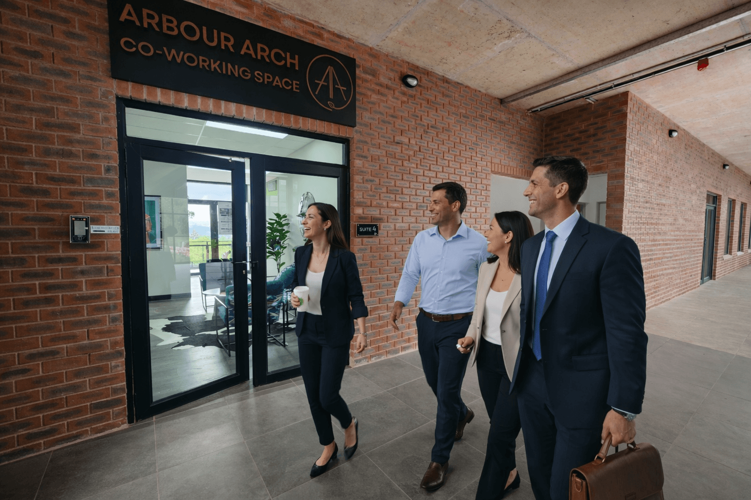 Entrance to Co-Working Space Entrance to Co-Working Space