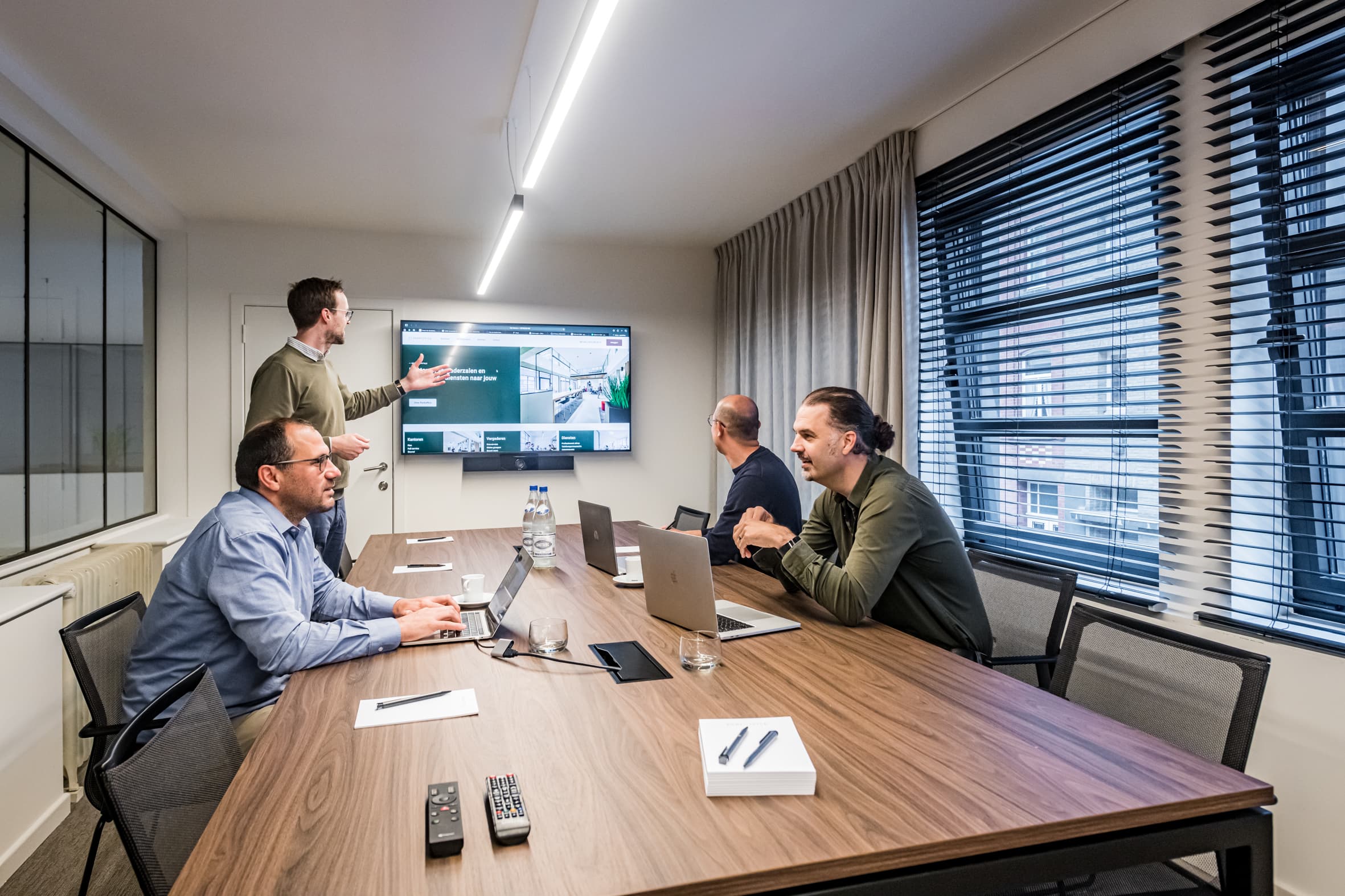 Hybrid meeting room Hybrid meeting room