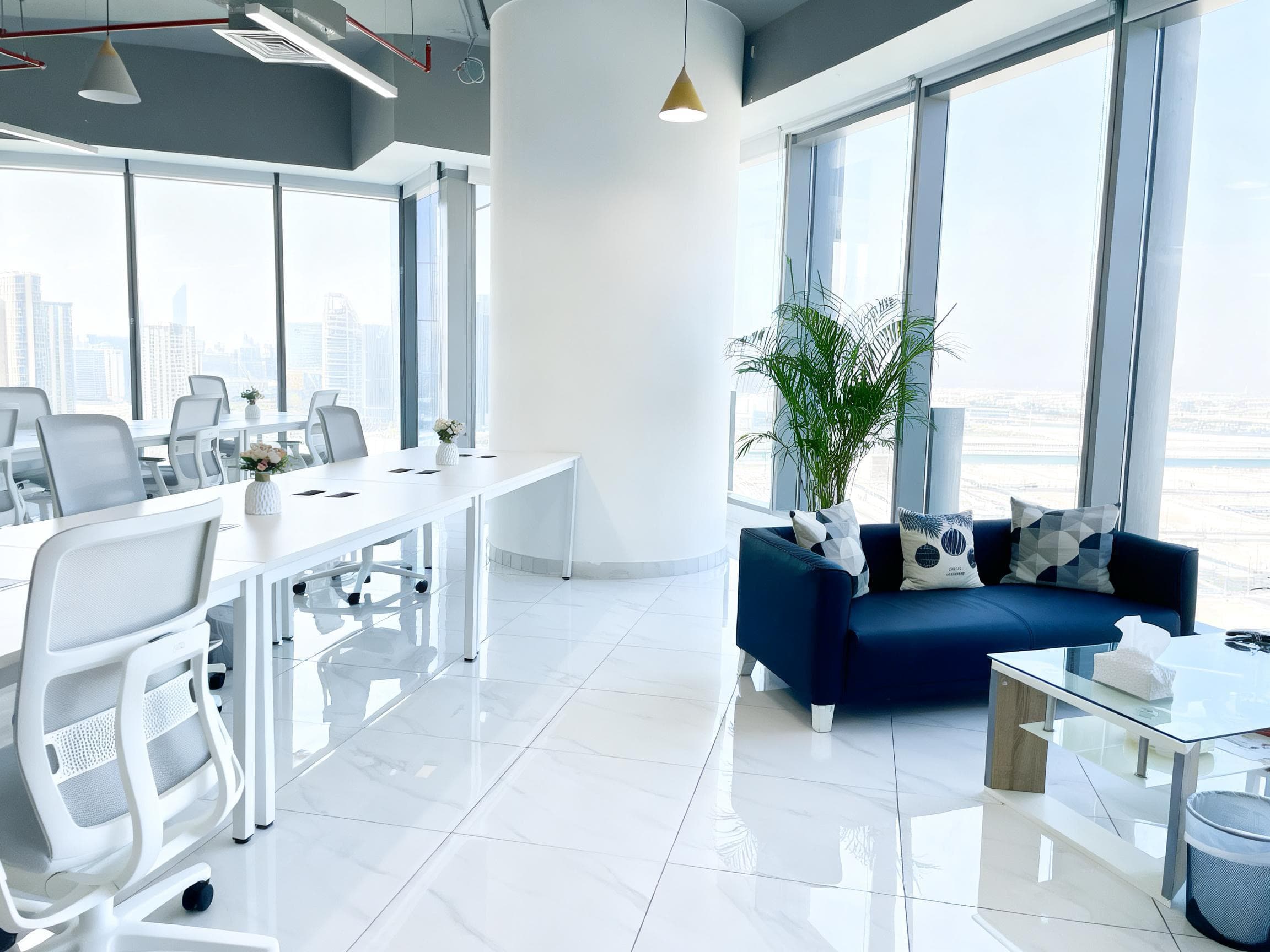 Dedicated Desk area Dedicated Desk area