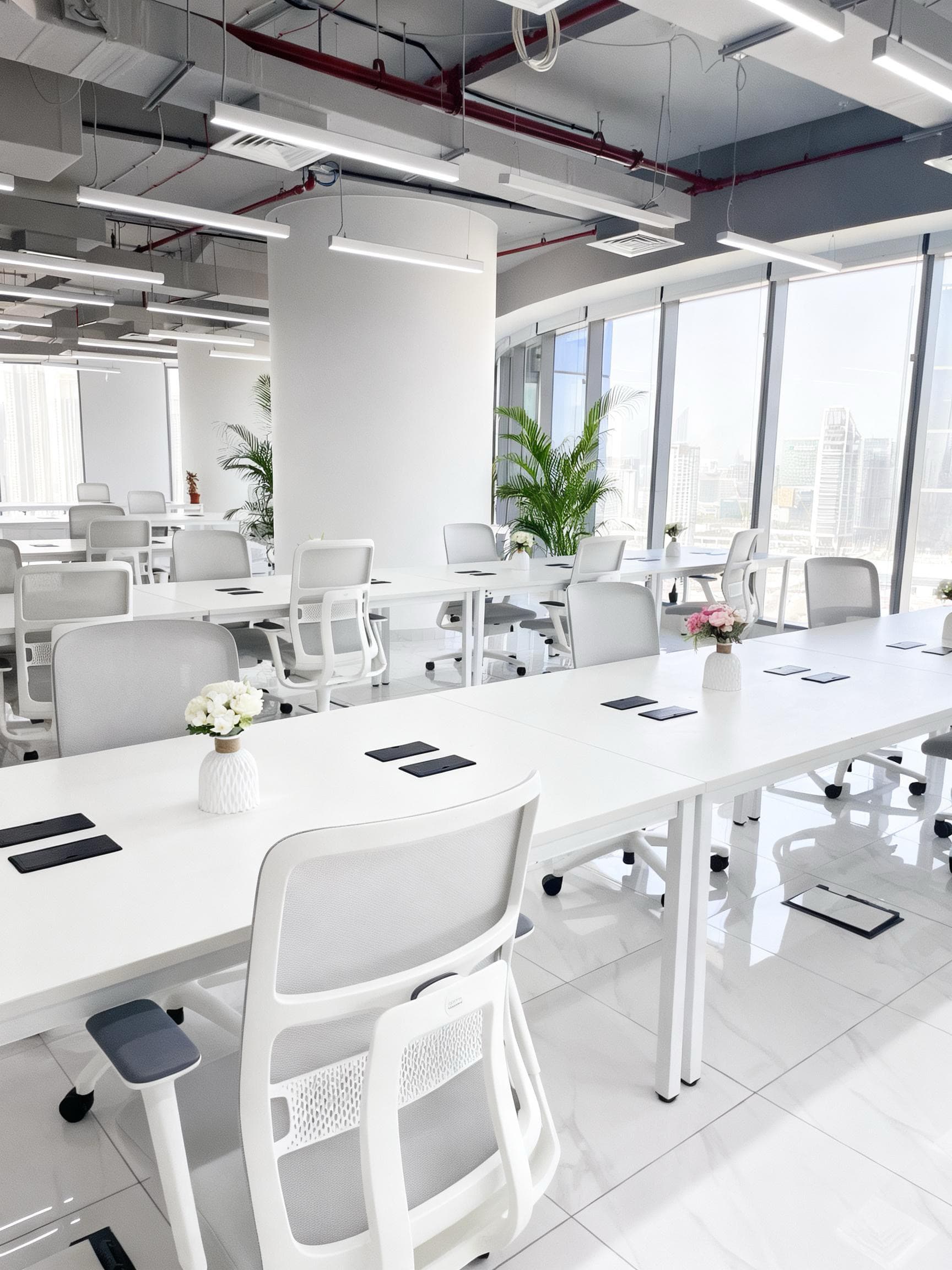 Dedicated Desk area Dedicated Desk area