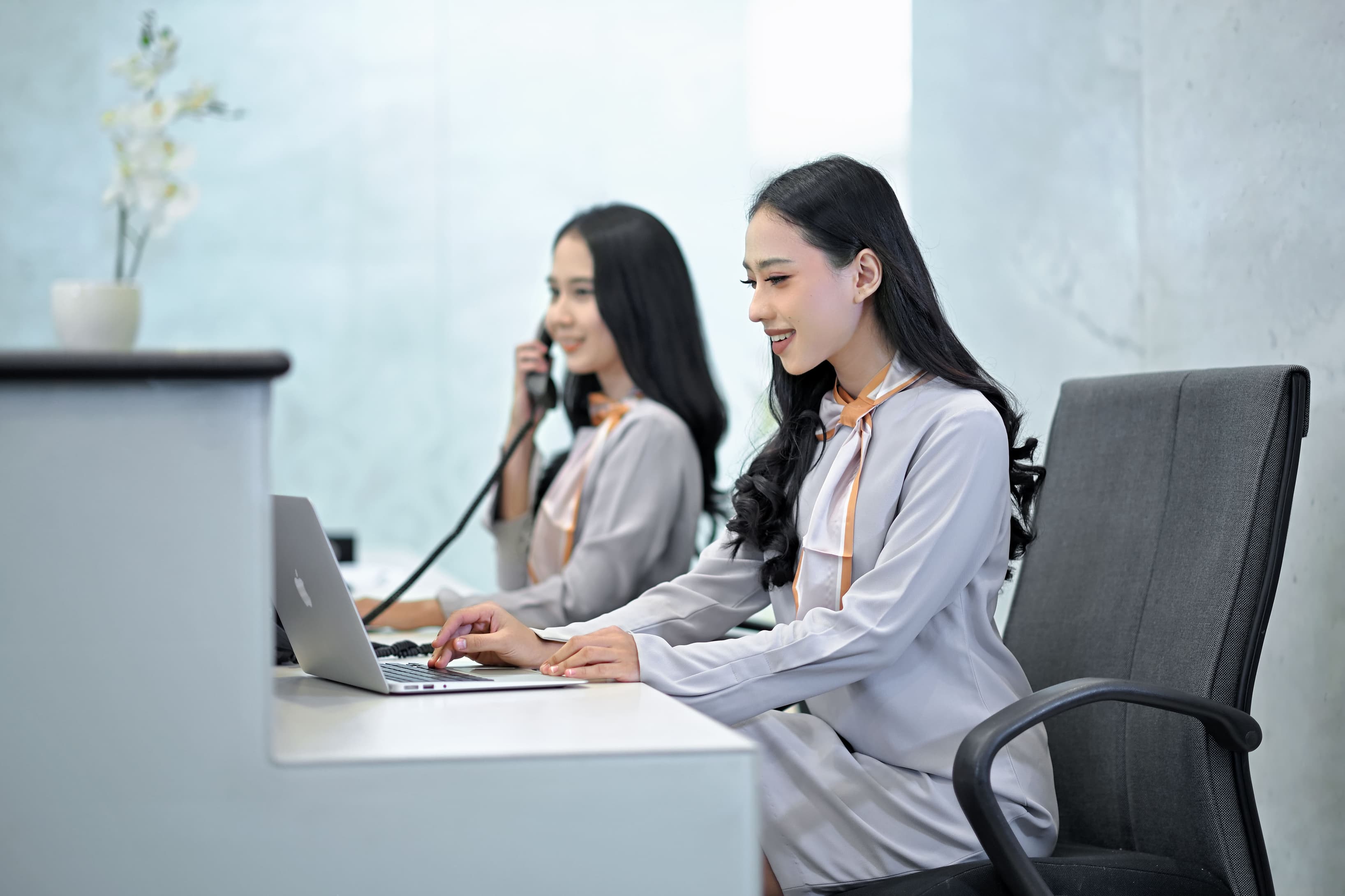 Convenient reception area supported by the PACE team. Convenient reception area supported by the PACE team.