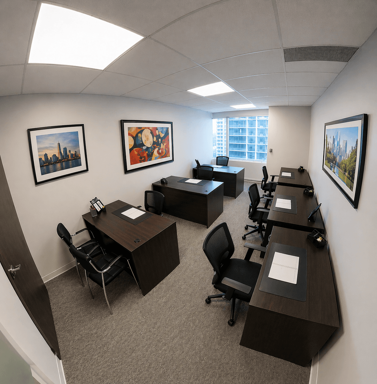 Team office workstations Team office workstations