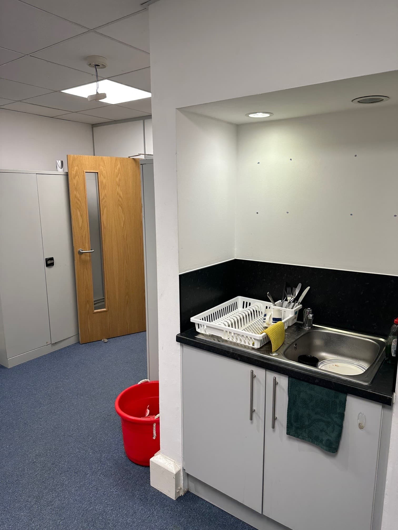 Kitchenette to office Kitchenette to office