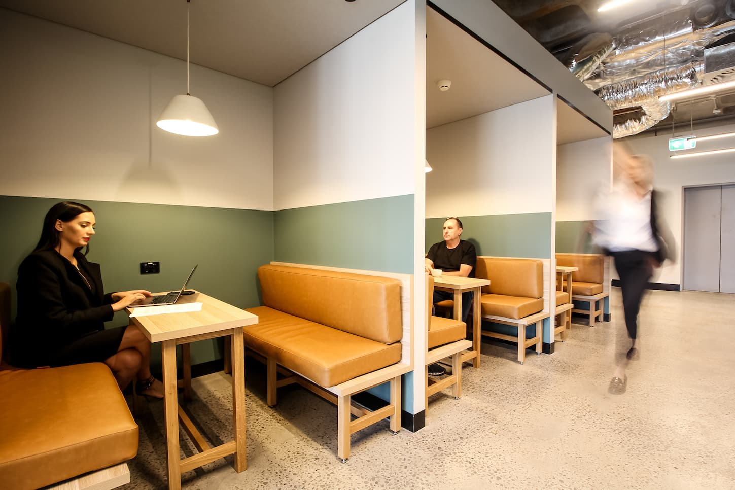 Shared booths Shared booths